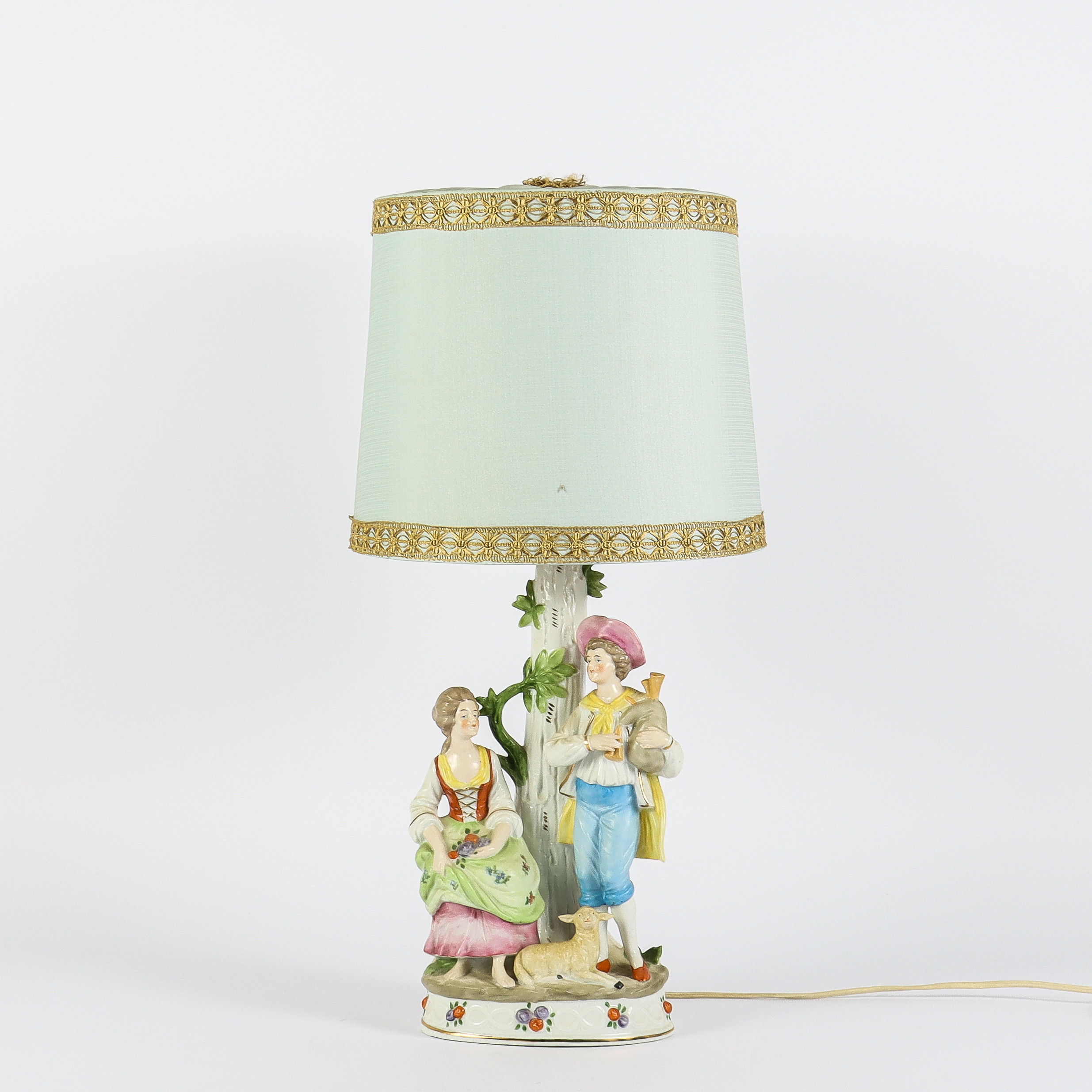 BORDSLAMPA porslinsfot.
