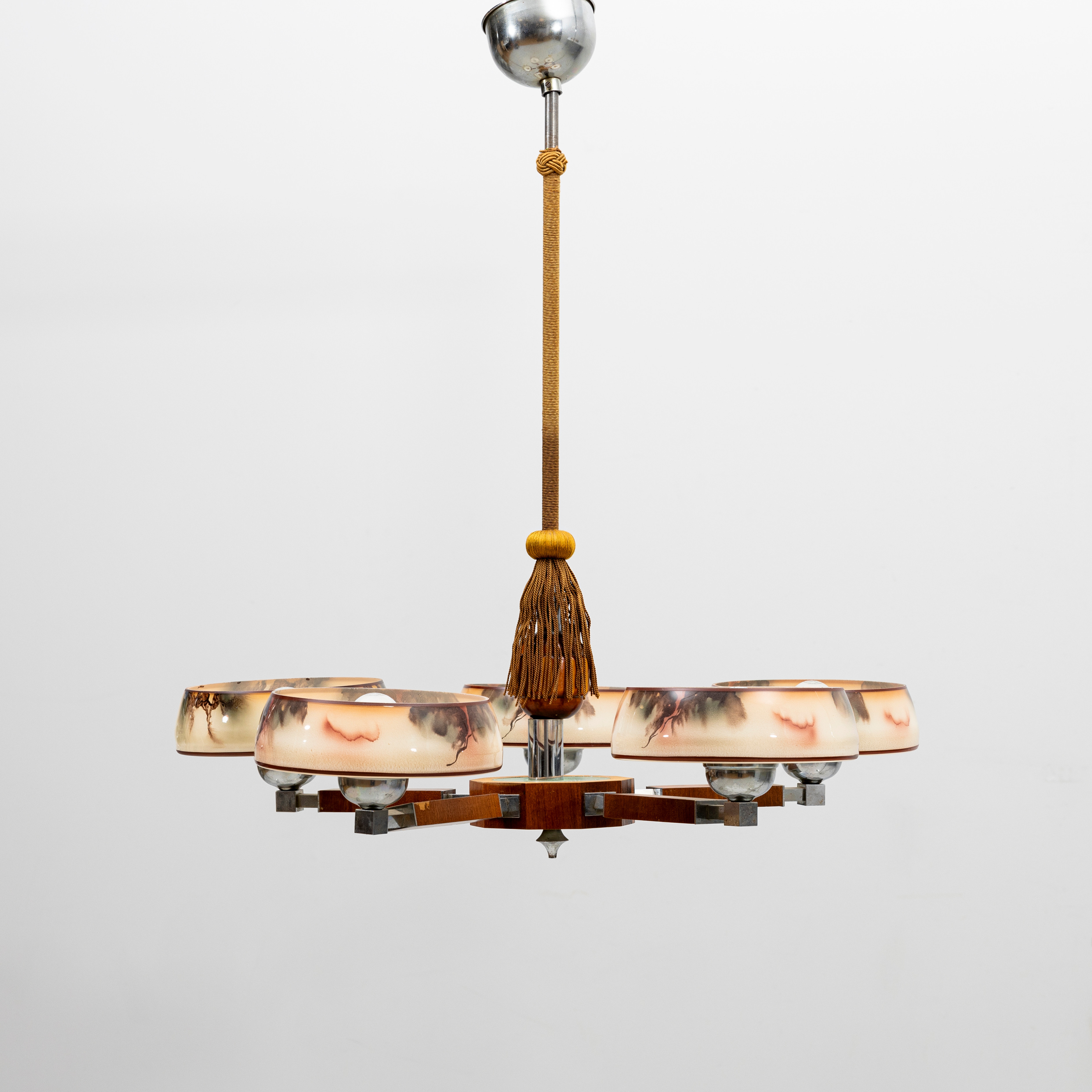 TAKLAMPA, funkis, 1930-/1940-tal. Höjd ca 77 cm.