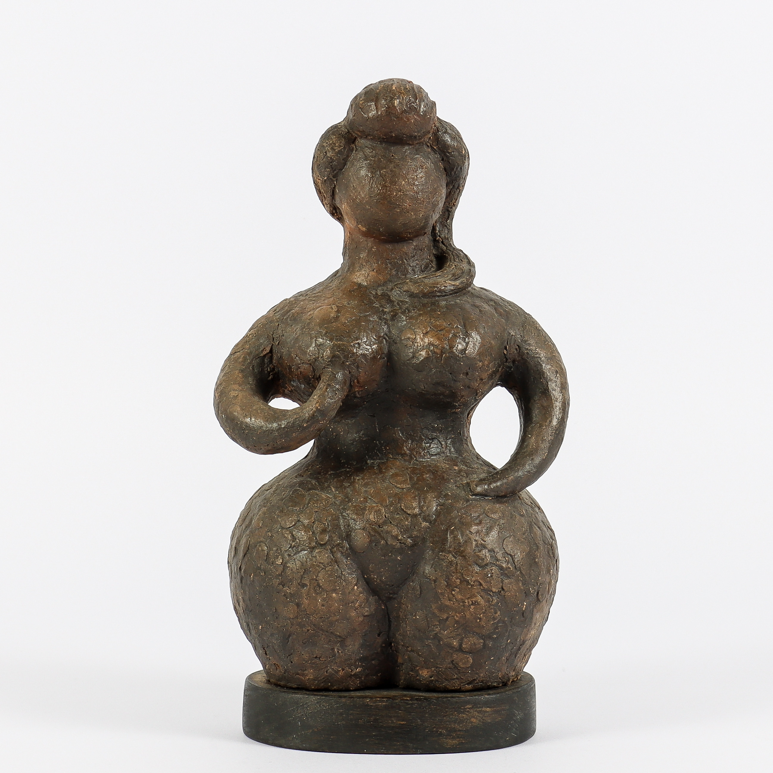 LARS BERGSTEN. Skulptur, keramik, signerad.