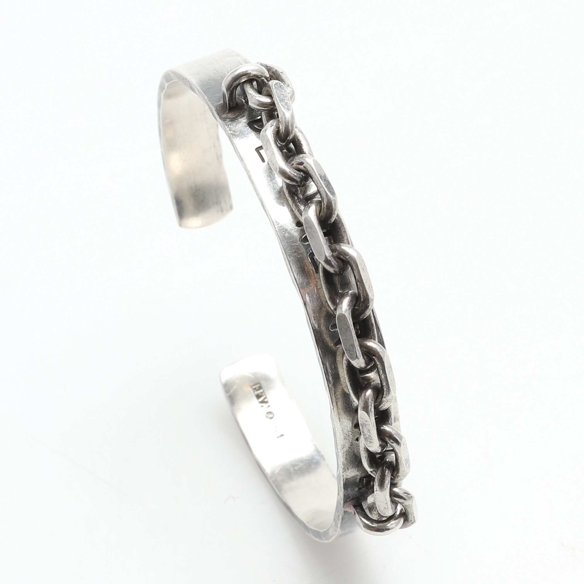EFVA ATTLING. armband, Chain Cuff Define, Sterlingsilver.