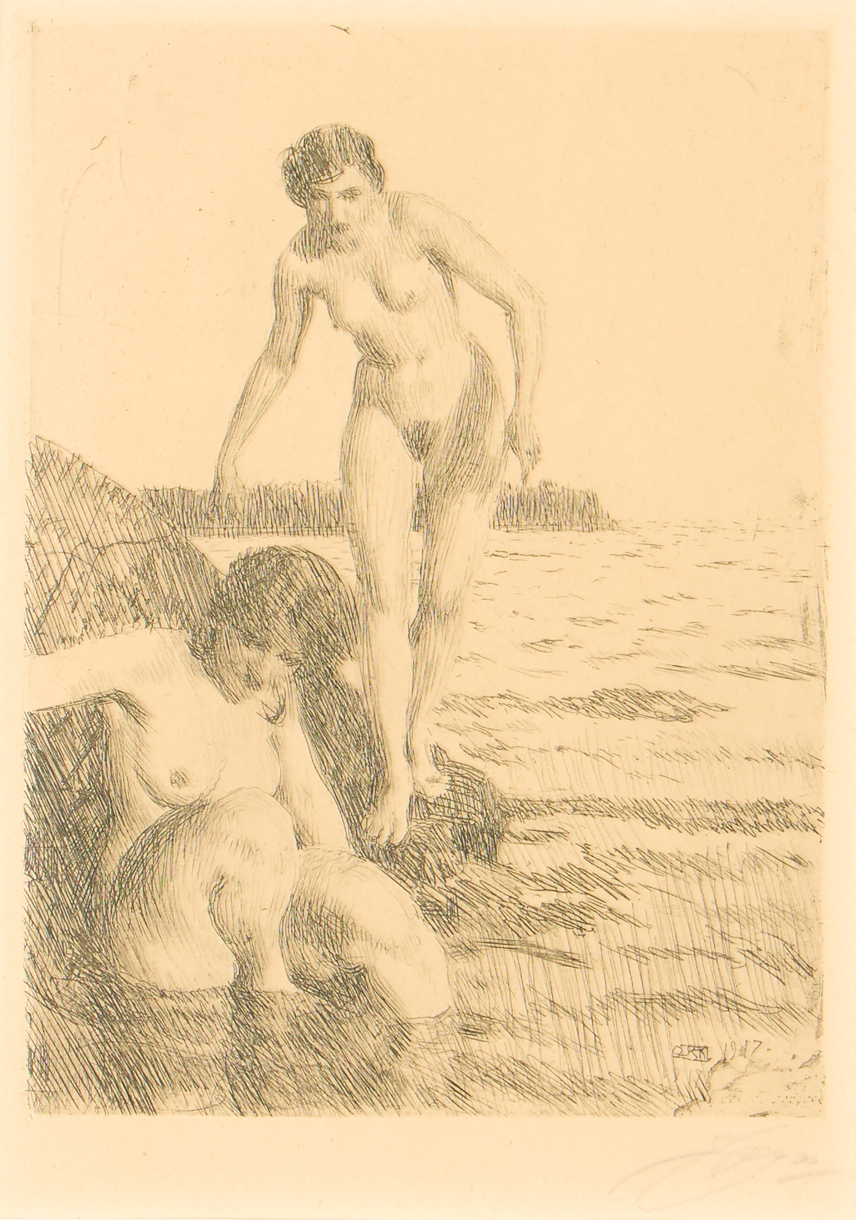 ANDERS ZORN. "På Hemsö".