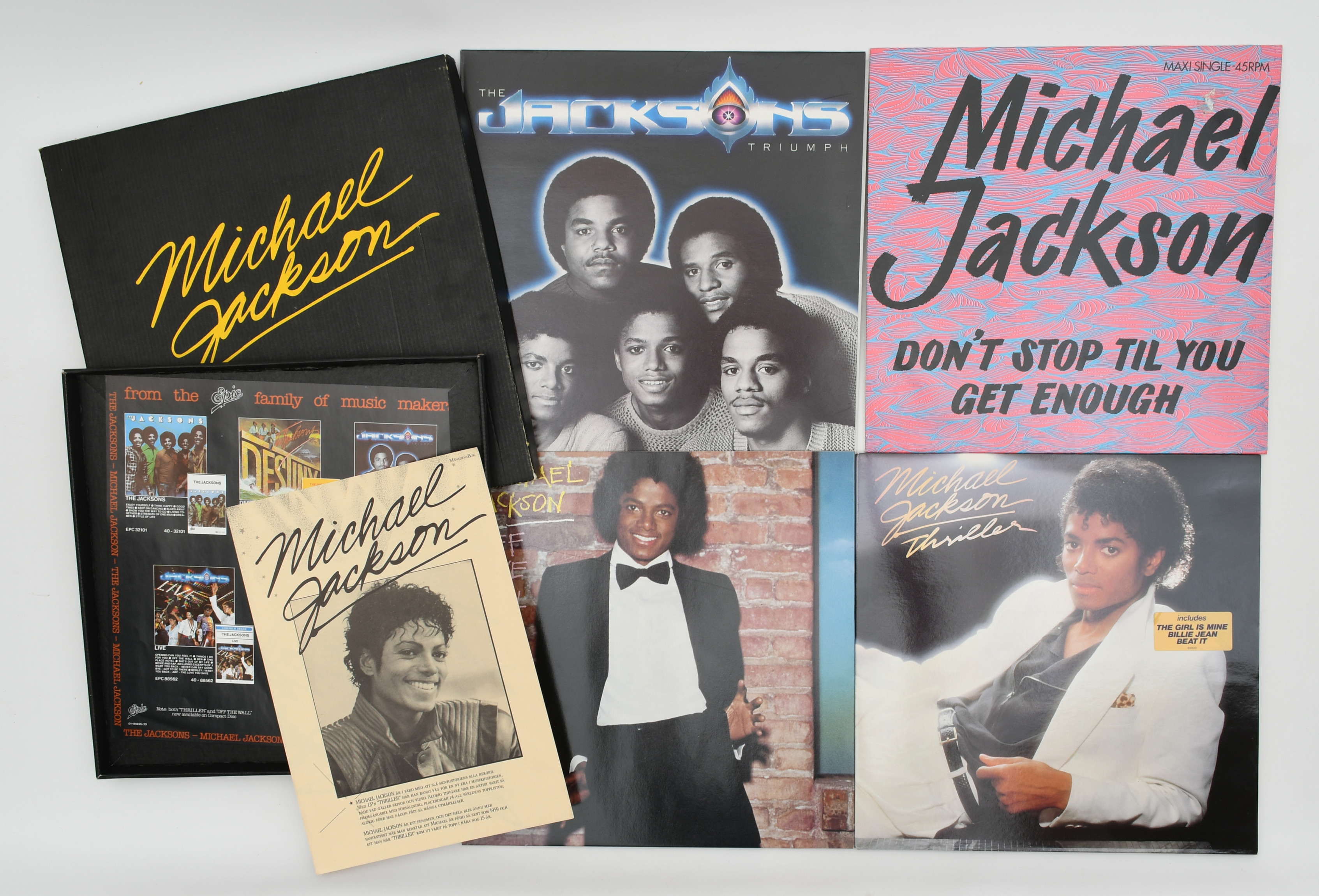 Michael Jackson (4). Vinyl.