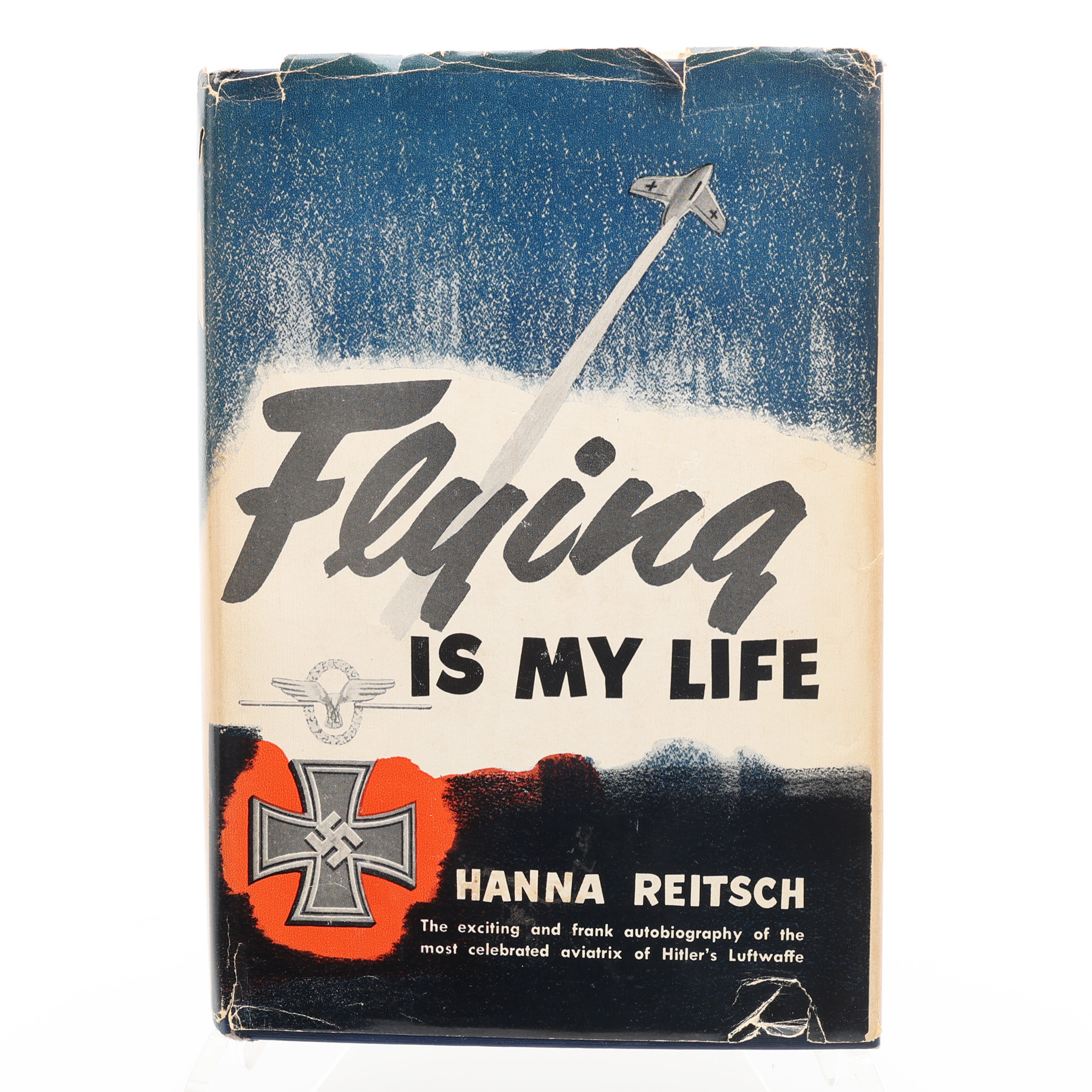 AVIATION. DEN TYSKA STRIDSPILOTEN HANNA REITSCH'S FLYING IS MY LIFE I FÖRSTA UPPLAGAN 1954.