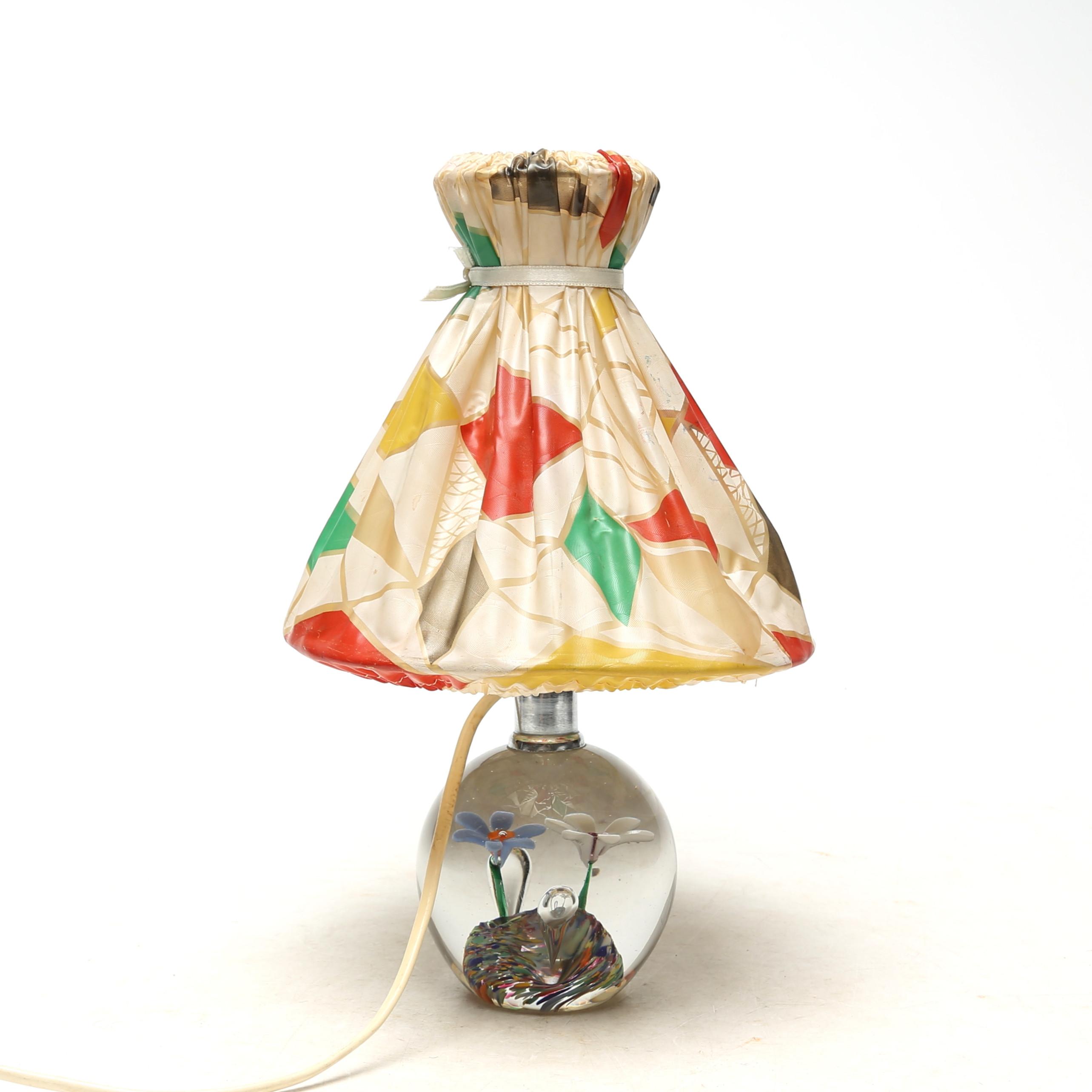 BORDSLAMPA, glas.