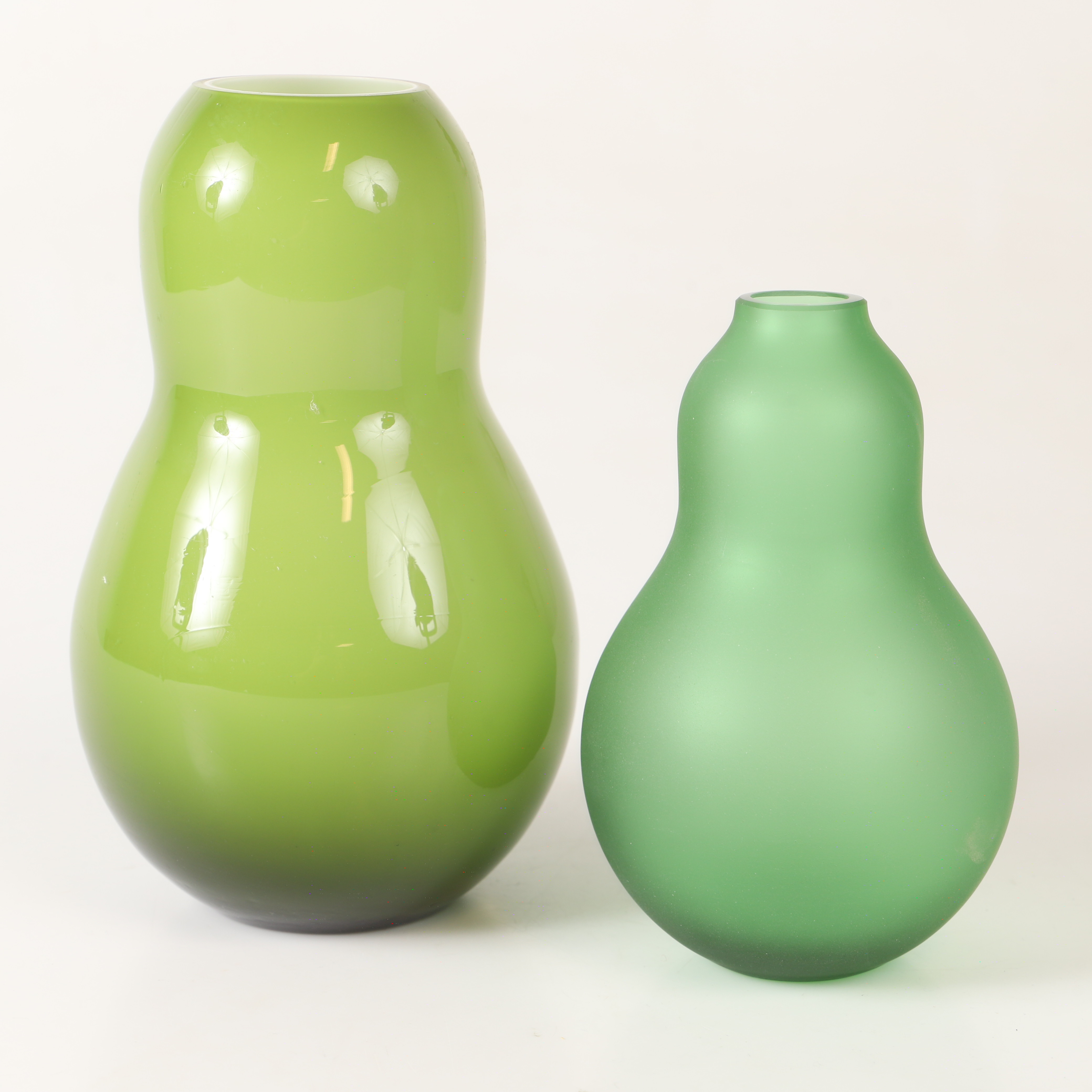 VASER, 2 stycken, glas, bl. a. Design House Stockholm.