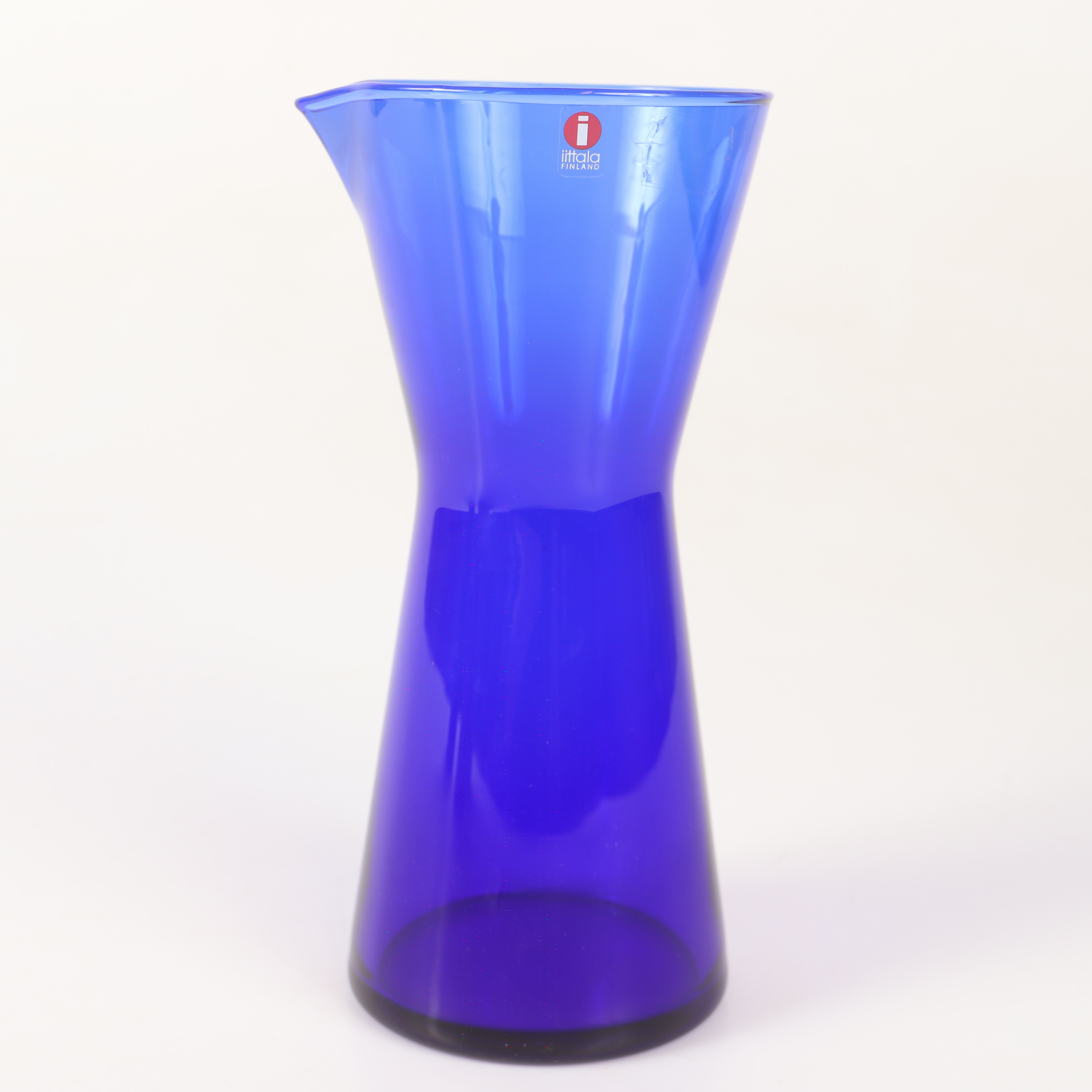 KAJ FRANCK. Karaff, "Kartio", glas, Iittala, Finlend.
