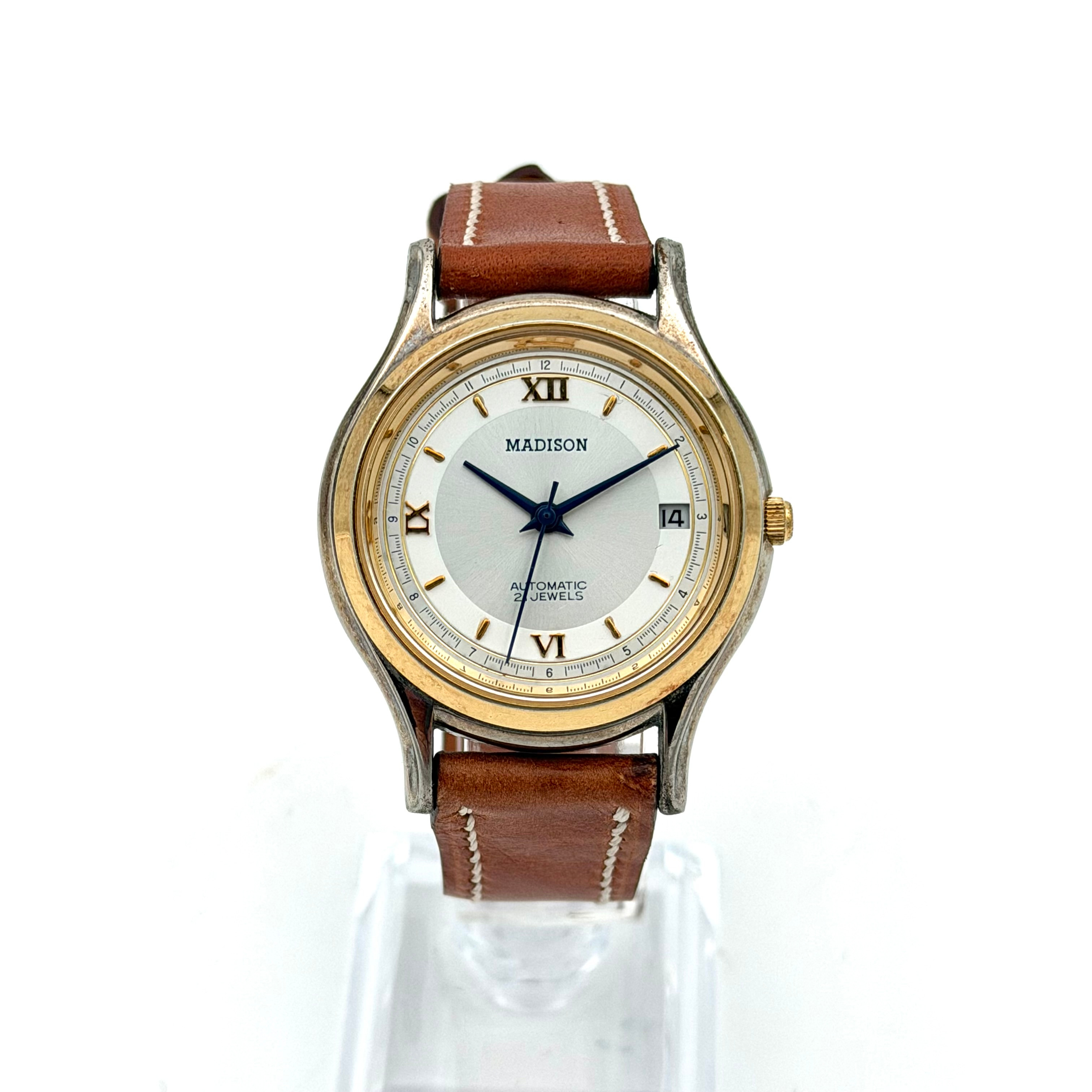 MADISON, armbandsur, automatic, stål.