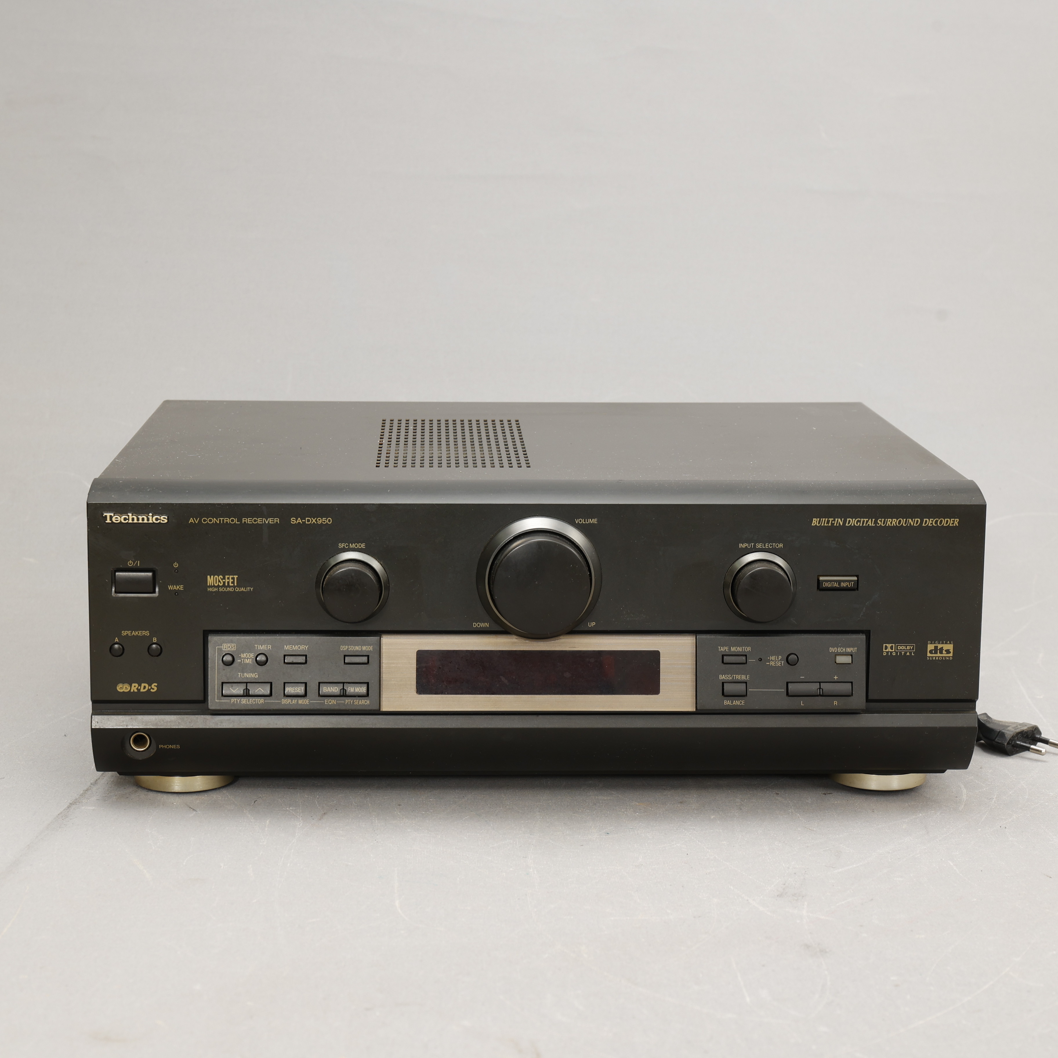 RECEIVER Technics SA-DX950, hemmabio-receiver 5.1.