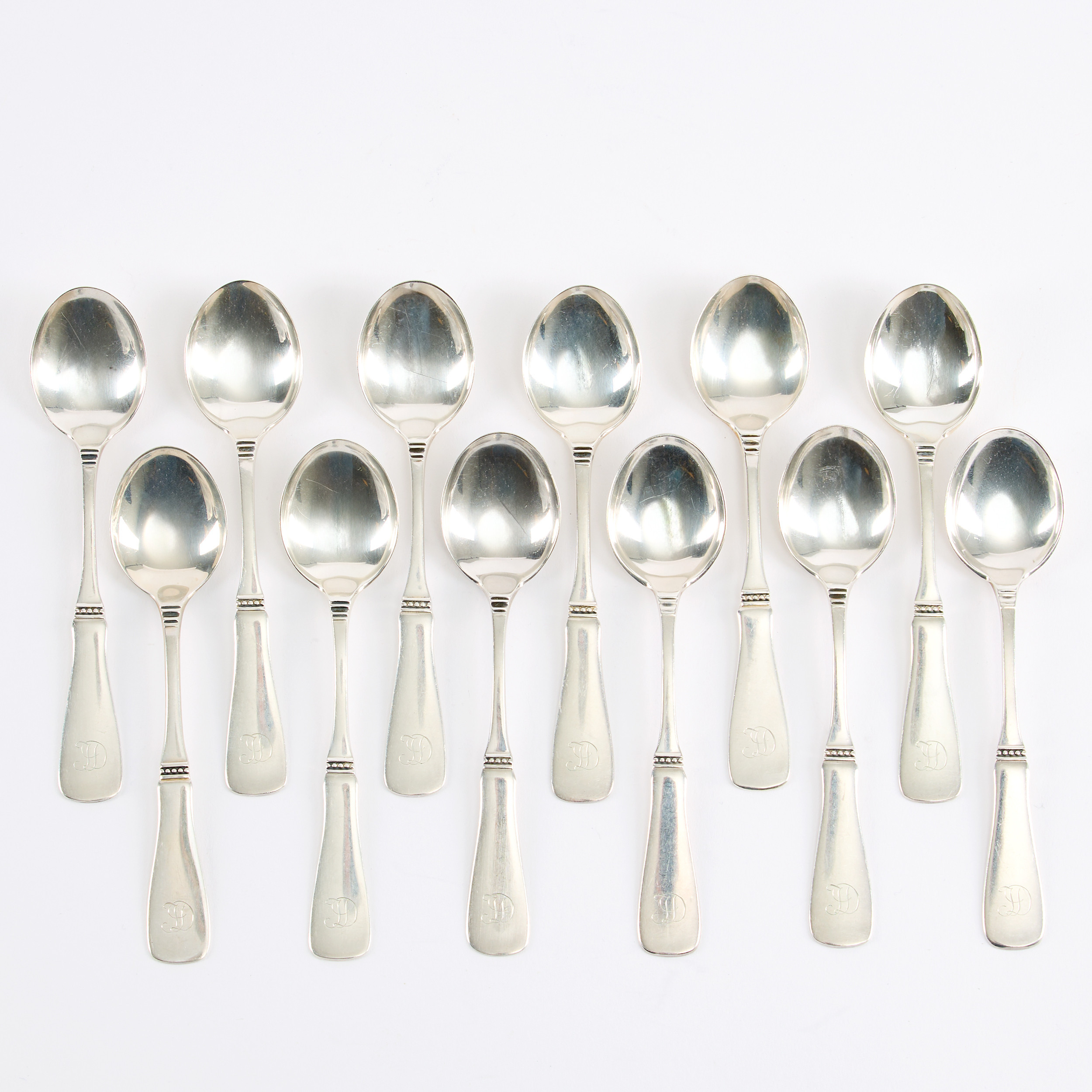 SKEDAR 12 st "Uppsala" silver MGAB Uppsala 1959.