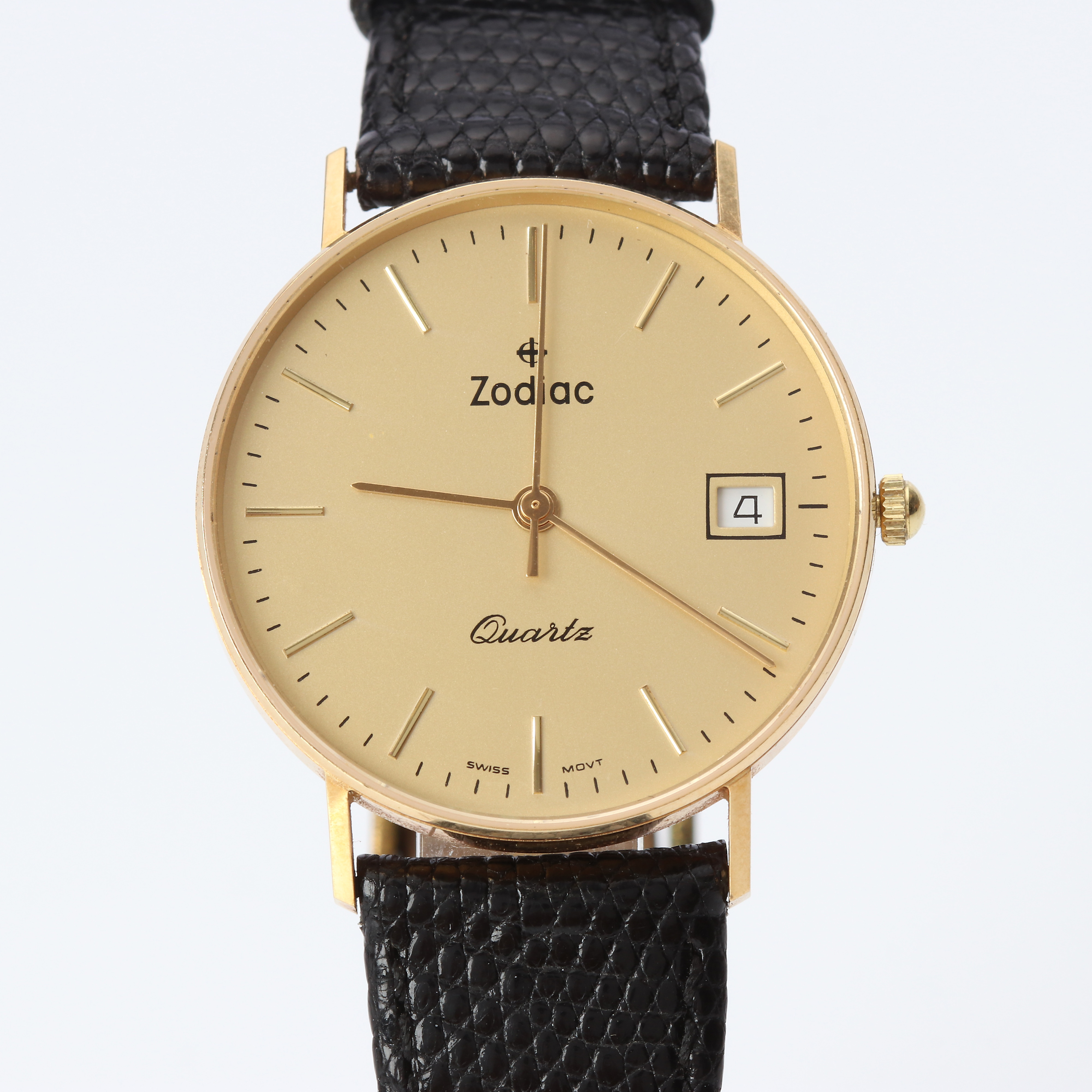 ZODIAC, QUARTZ. Boett i 18k guld, quartzverk.