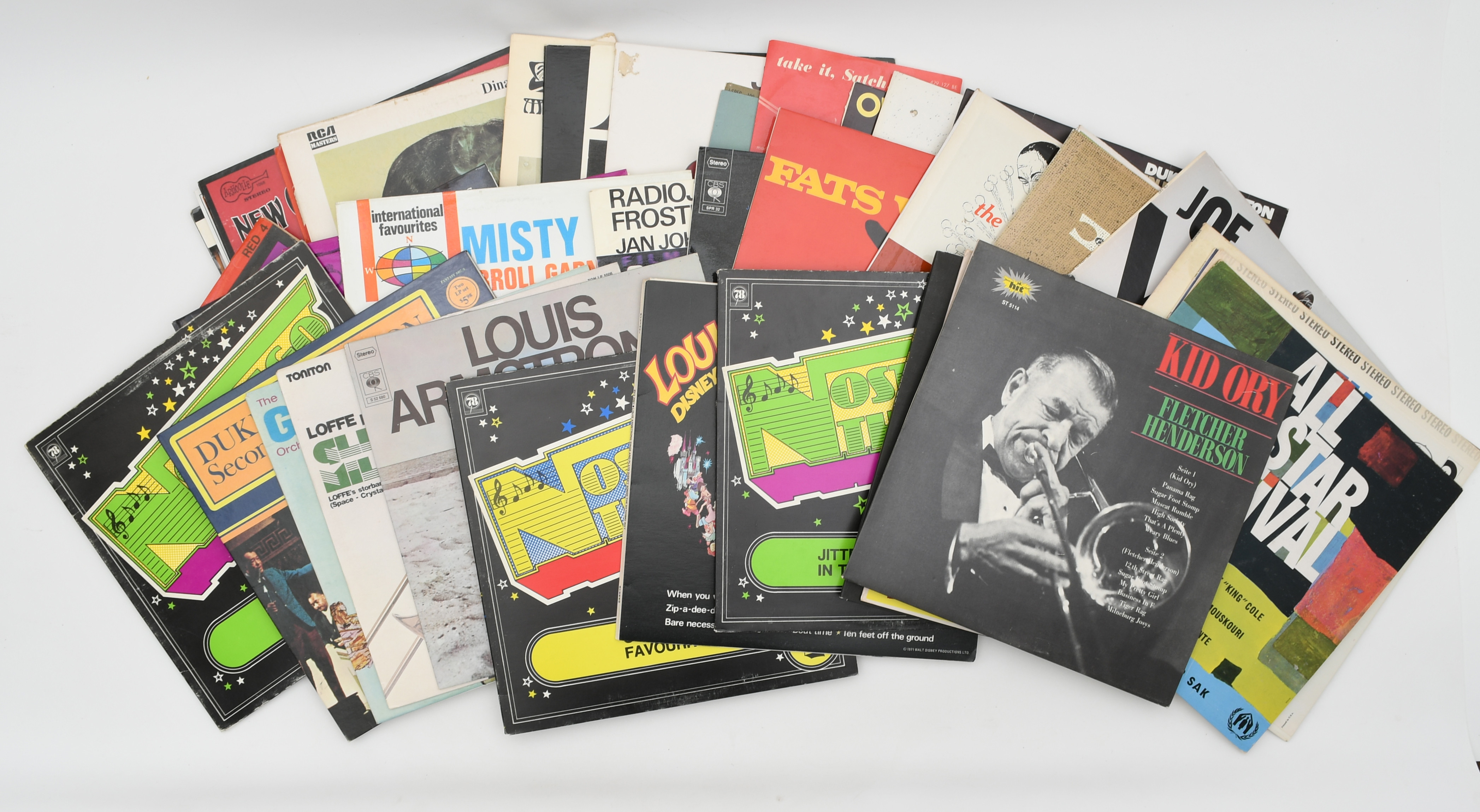 Jazz skivor, vinyl, 1960-80 tal. 42 album.