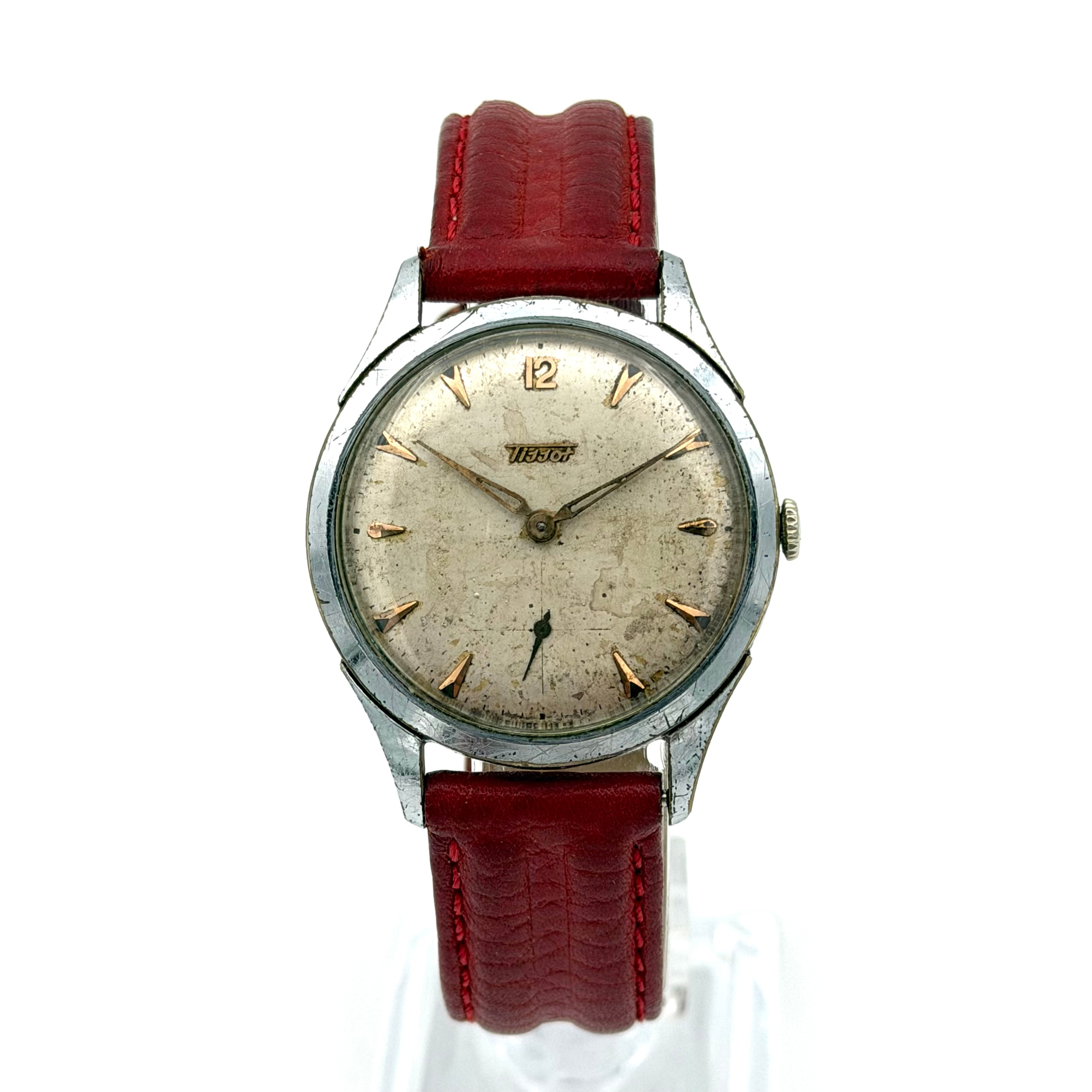 TISSOT, armbandsur, 1950-tal, manuell, stål.