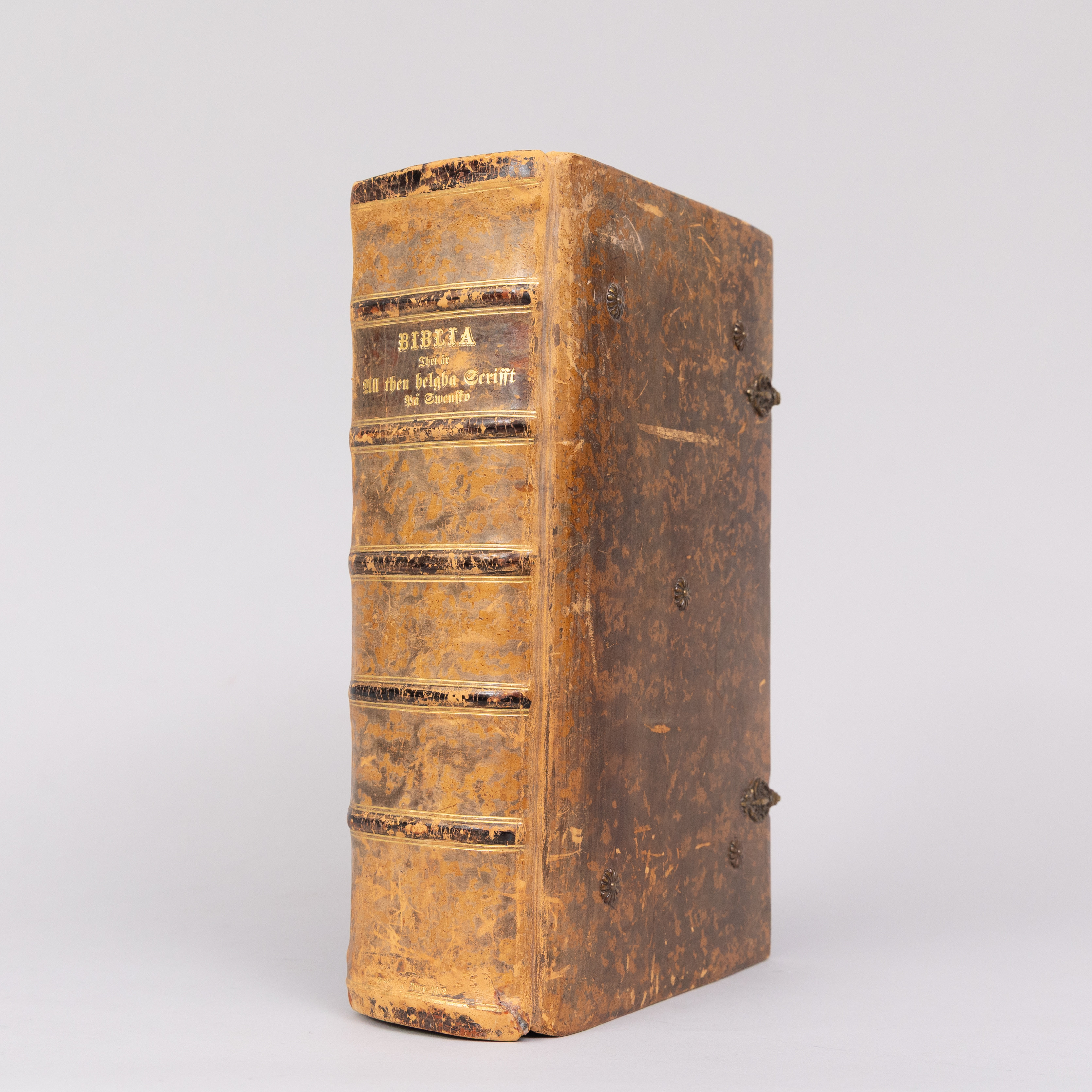 BIBEL, Gustaf II Adolfs bibel, anno 1618.