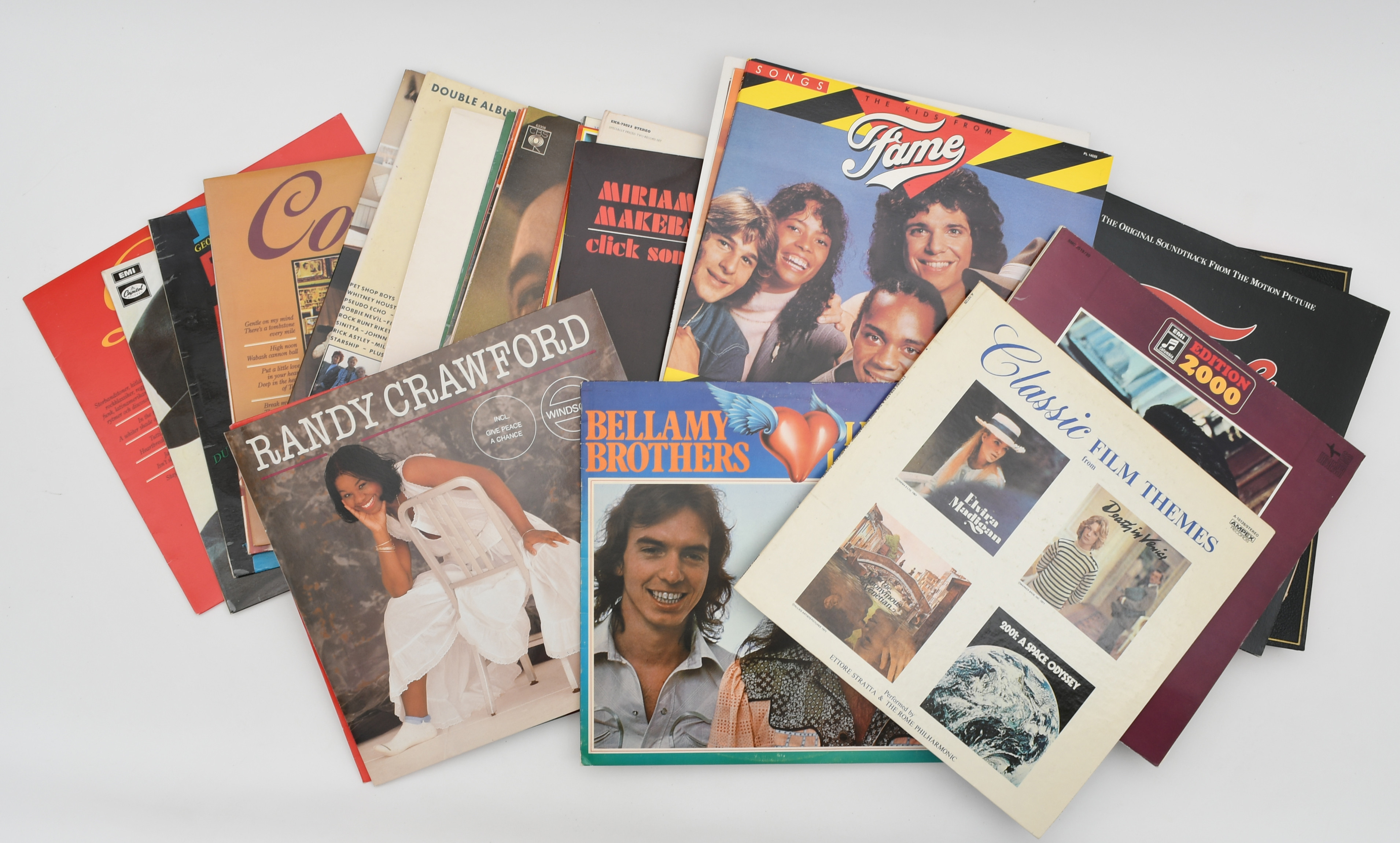 Vinyl, Div dans och 70/80 tals skivor, 32 album + Box 4 skivor.