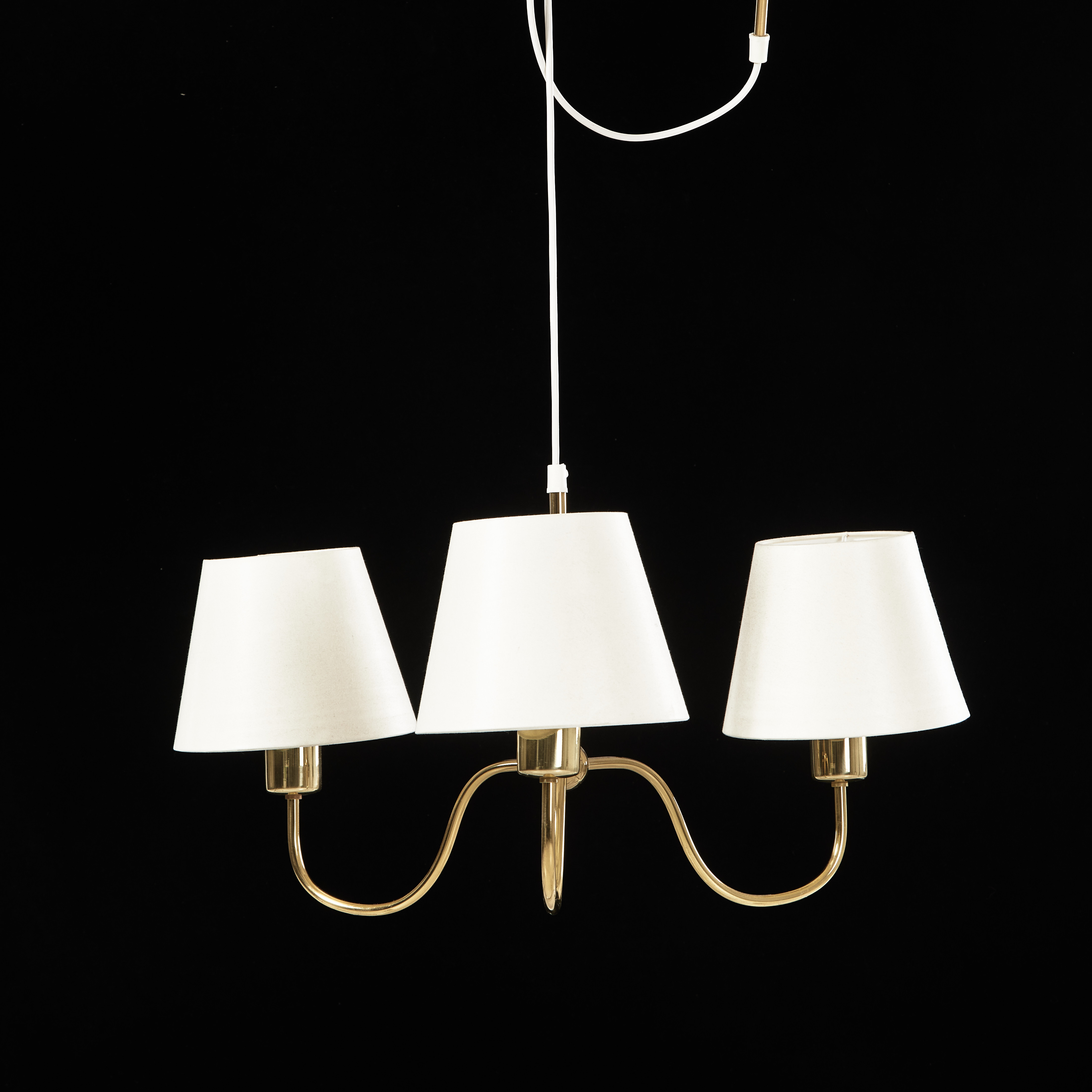 JOSEF FRANK. Taklampa, Firma Svenskt Tenn, mässing, modell 2444.