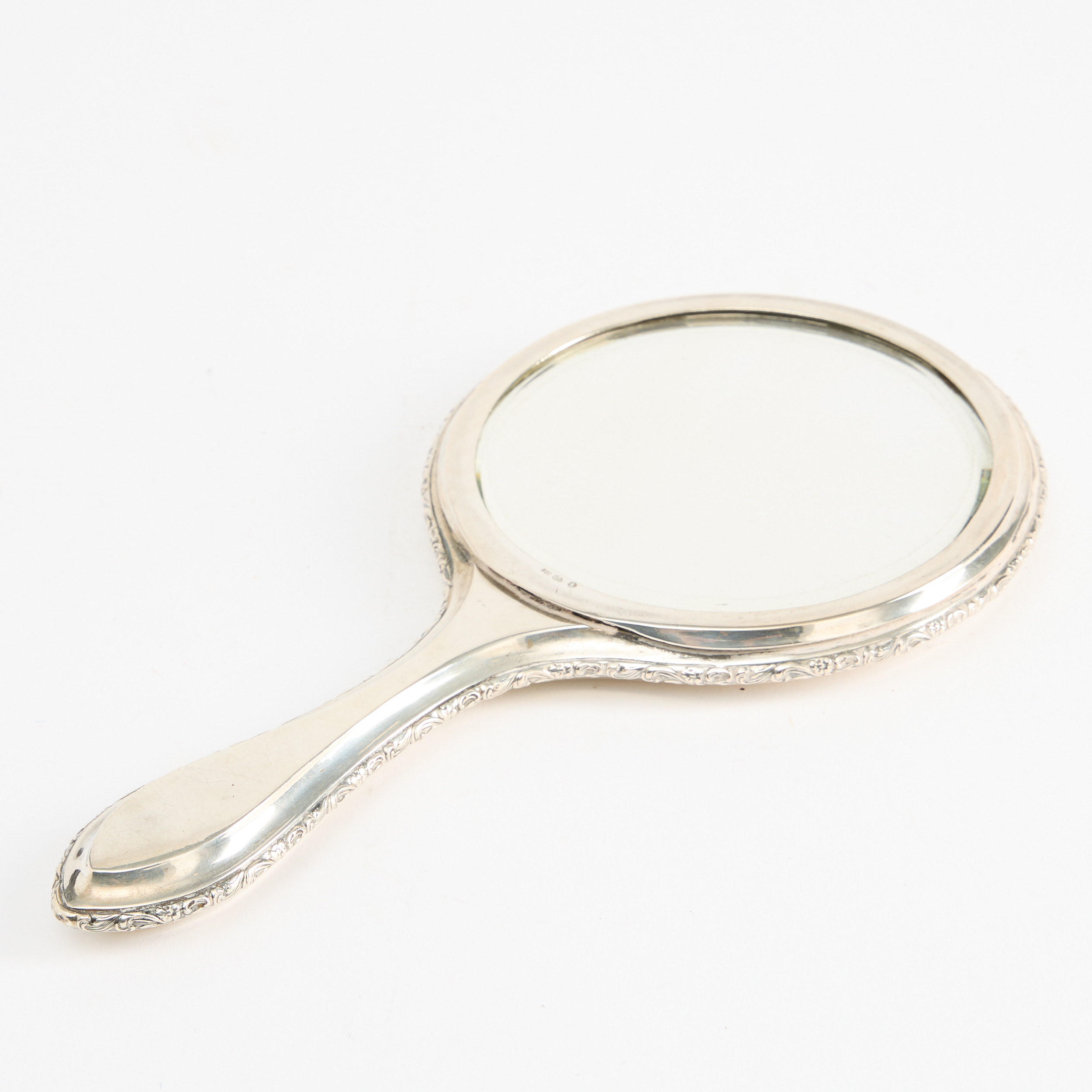 HANDSPEGEL silver Tyskland tidigt 1900-tal.