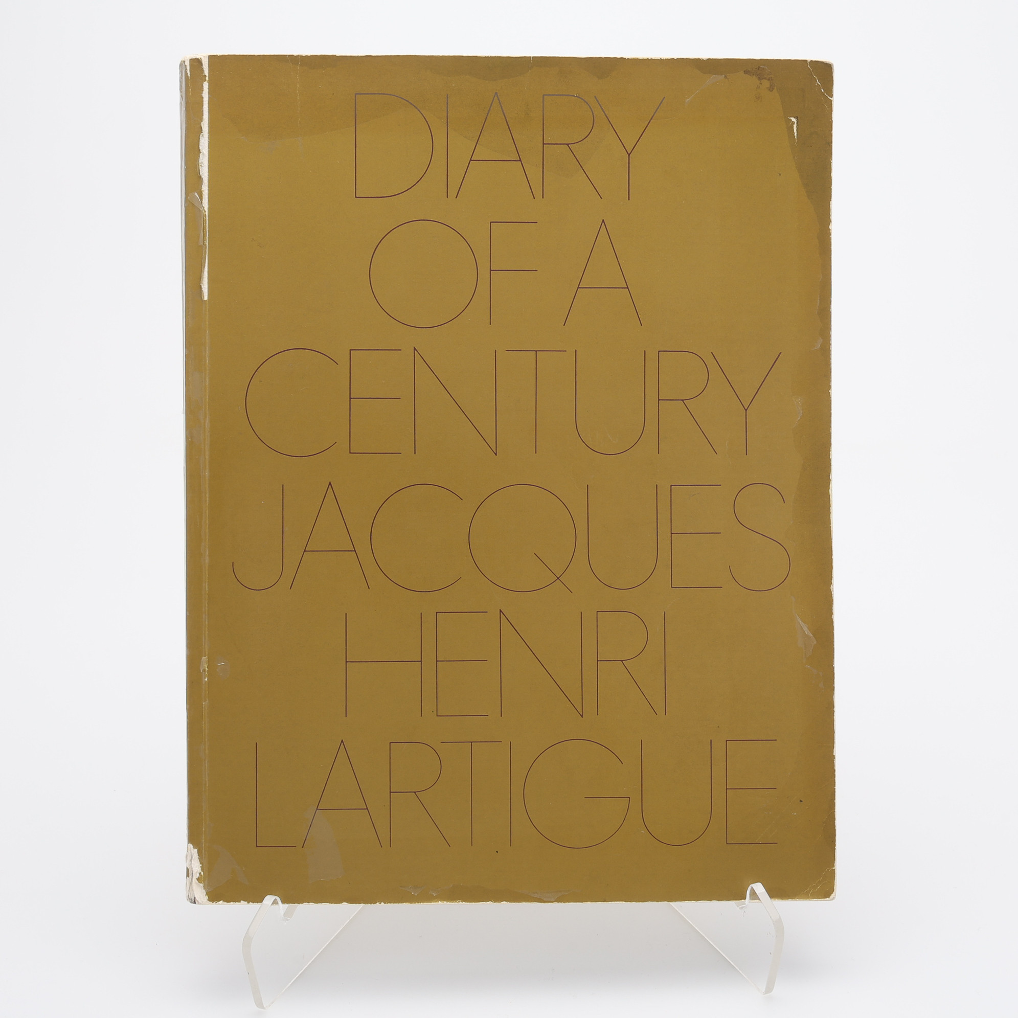 FOTO. DEN FRANSKE FOTOGRAFEN JACQUES HENRI LARTIGUES "DIARY OF A CENTURY" I FÖRSTA UPPLAGAN, 1970.