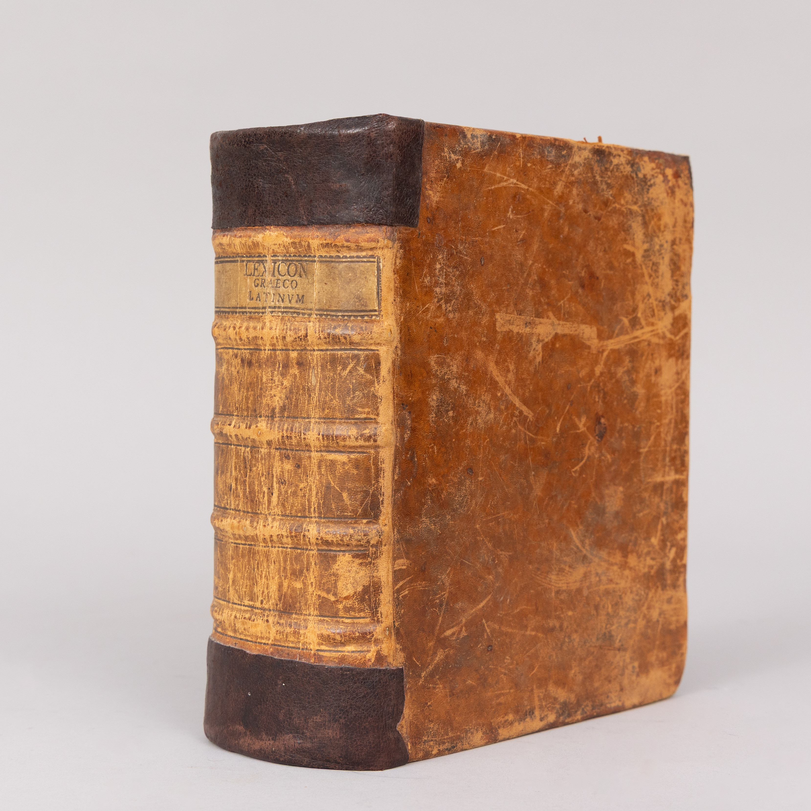 LEXIKON. Lexicon Graeco-Latinum ... Joannis Scapulae 1604.