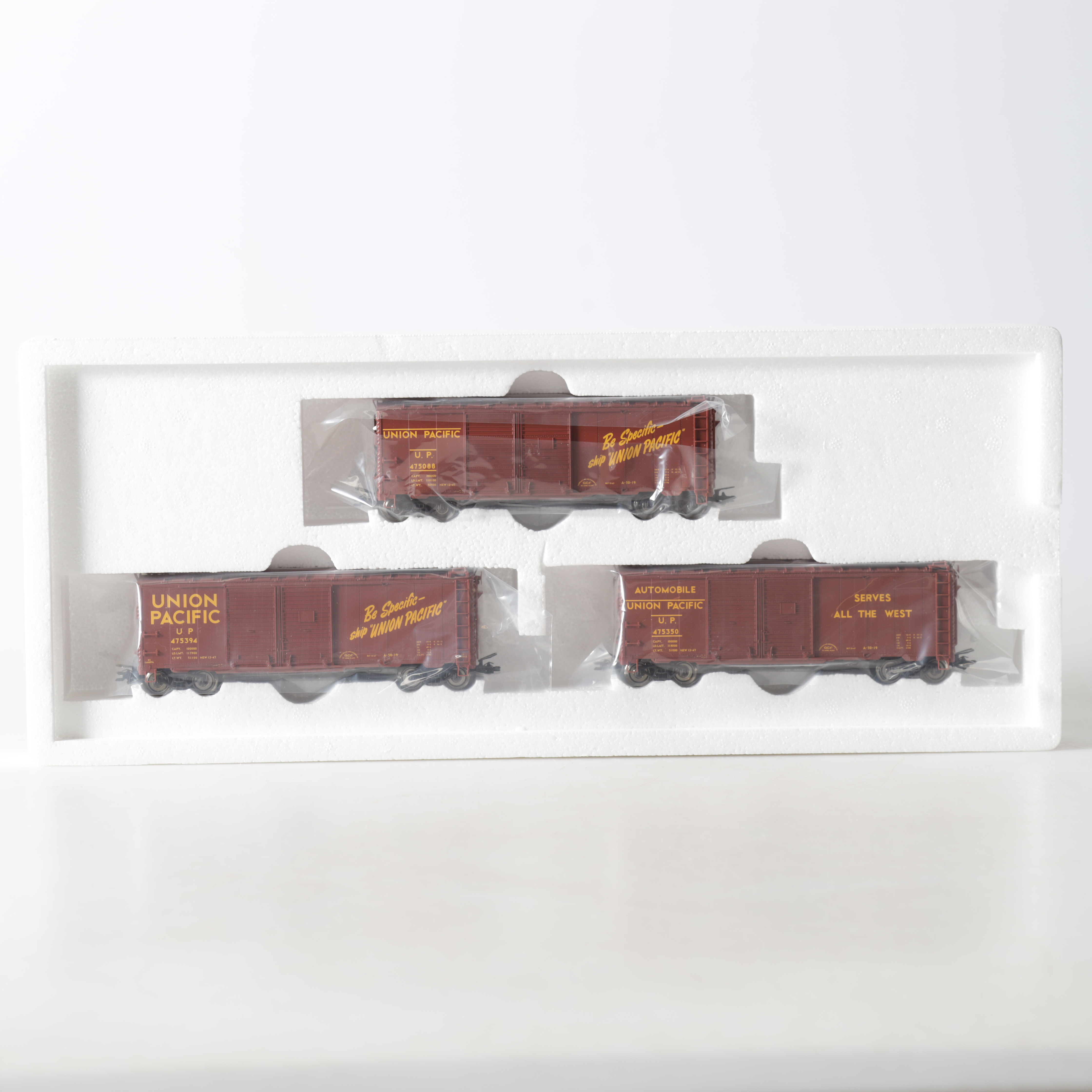 VAGNSET, 45647, H0, Double door boxcar set, Märklin.