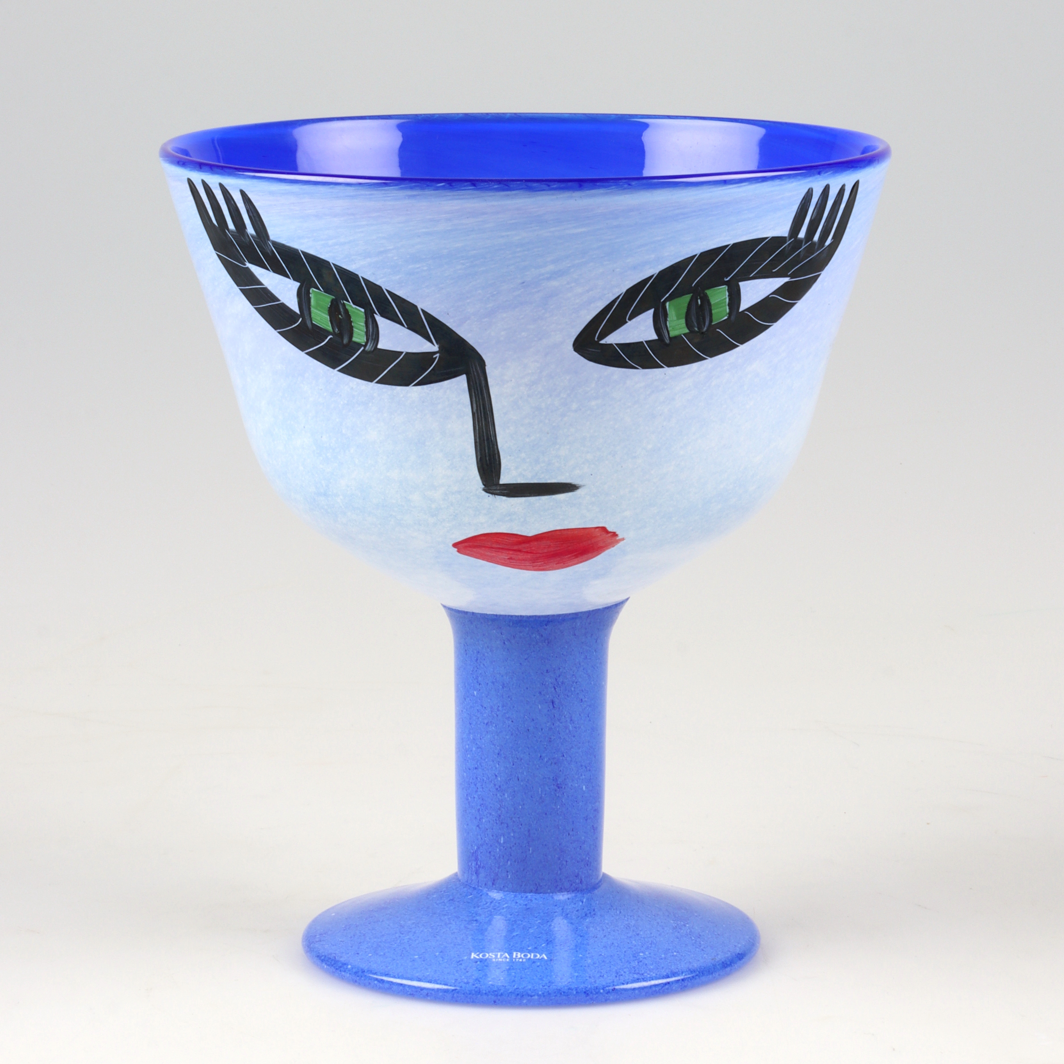 ULRICA HYDMAN-VALLIEN. Skål, "Open Mind", glas, Artist Collection, Kosta Boda.