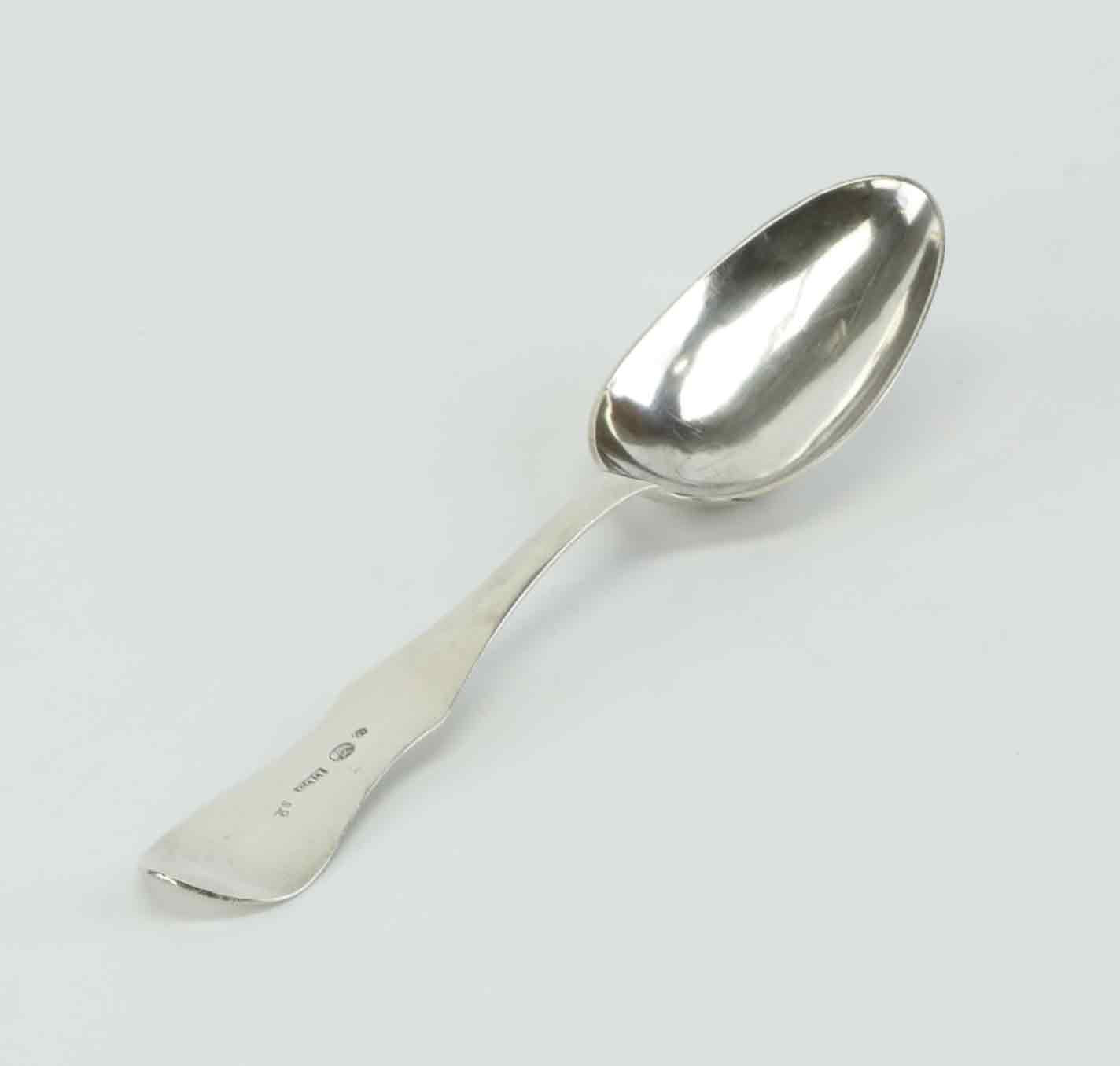 SKED MED FIOLSKAFT, silver, Lars Lundström, Söderhamn, 1800.