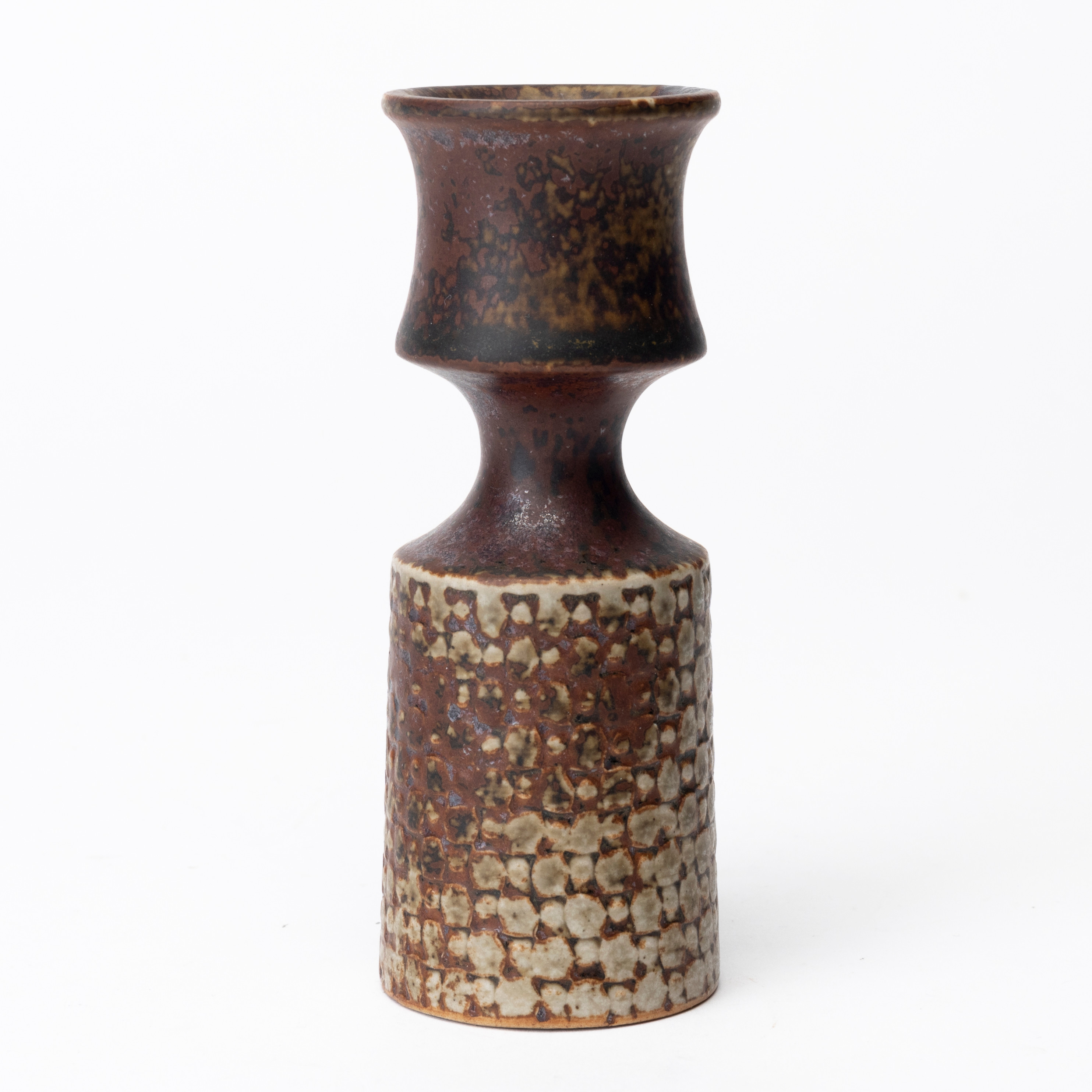 STIG LINDBERG. Vas, miniatyr, stengods, studiohanden, signerad, Gustavsberg, 1971.