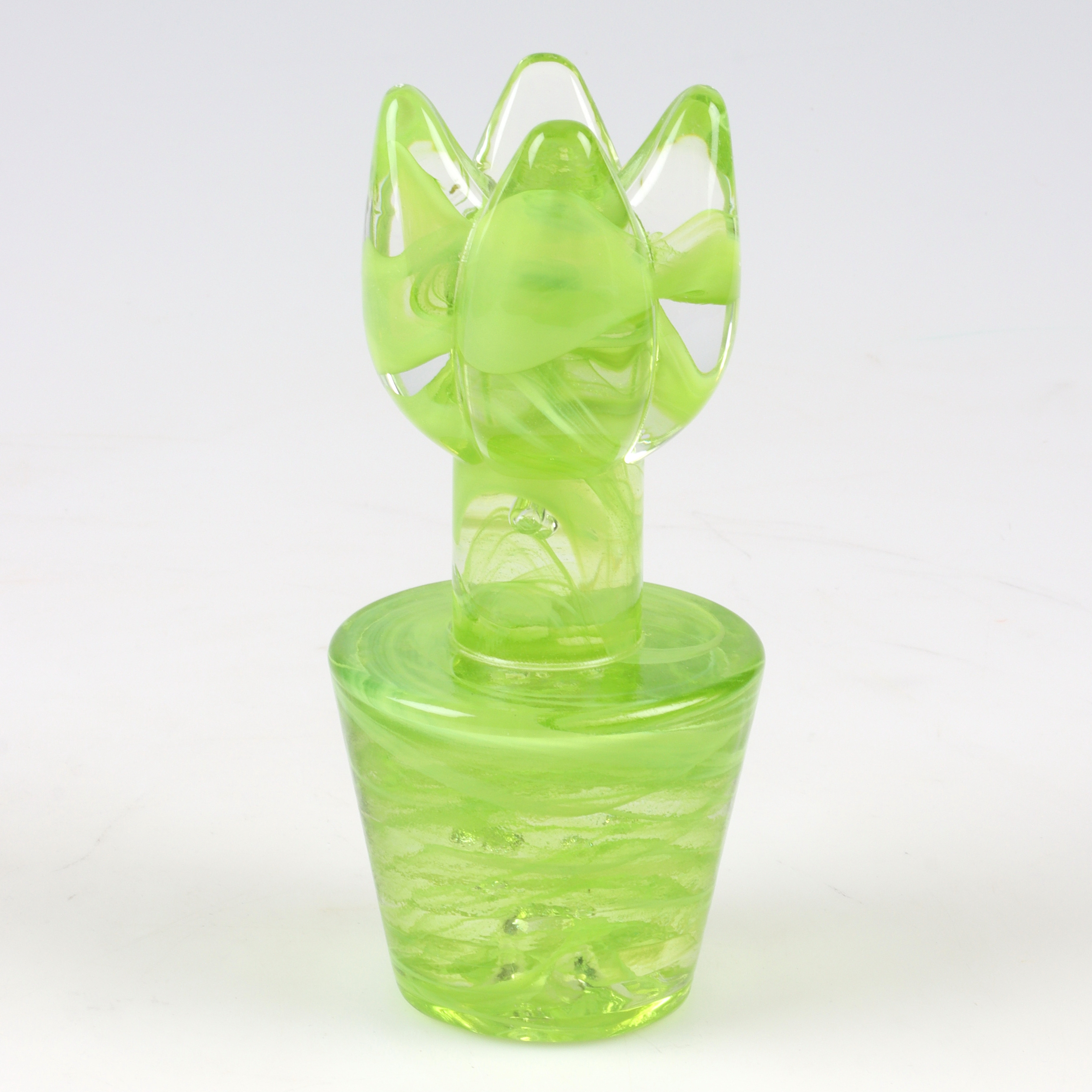ULRICA HYDMAN-VALLIEN. Skulptur, glas, "Flower Power", Kosta Boda.