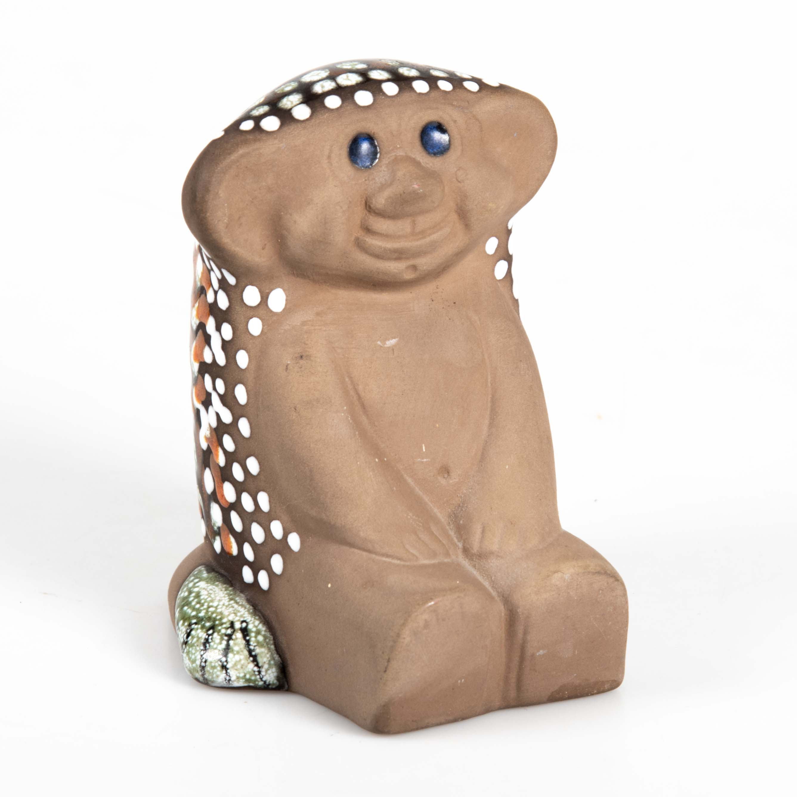 MARI SIMMULSON. FIGURIN, keramik, troll, Mari Simmulson, signerad.