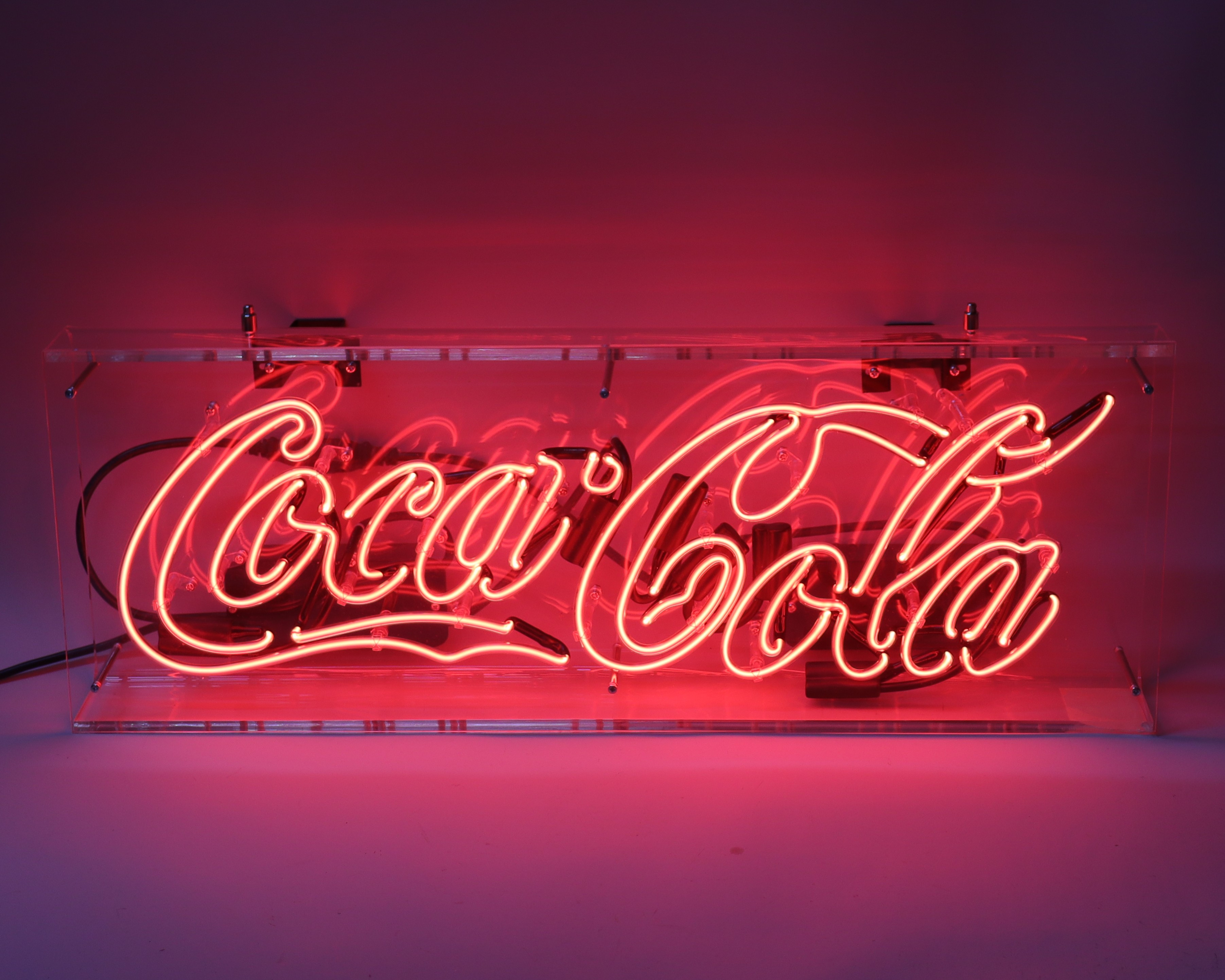 NEONSKYLT, Coca-Cola.