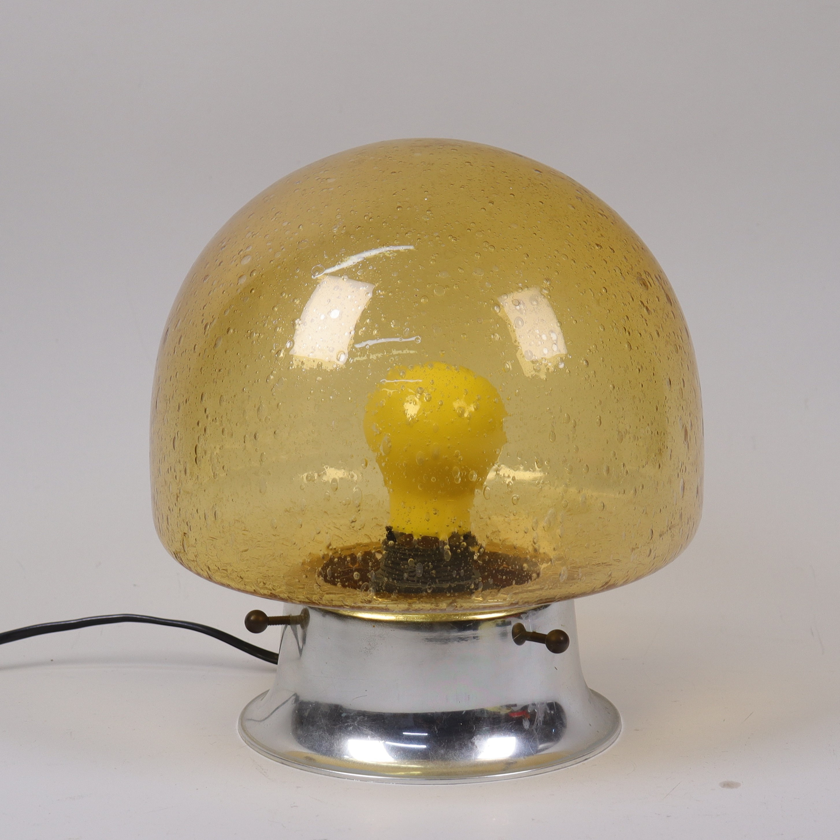 BORDSLAMPA, glas, plast, Ateljé Lyktan, 1900-talets senare del.
