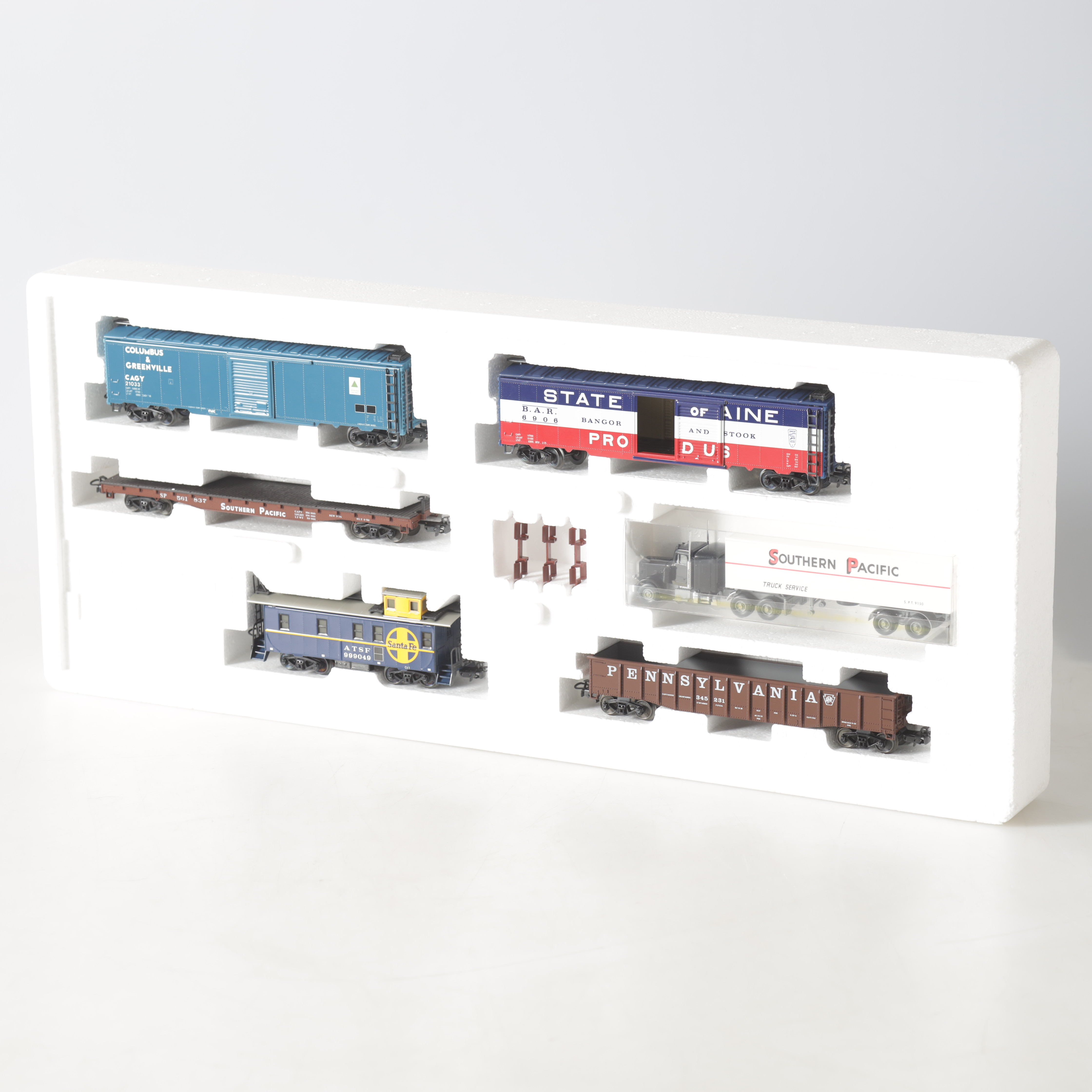 VAGNSET, 4863, H0, USA Freight car set II, Märklin.