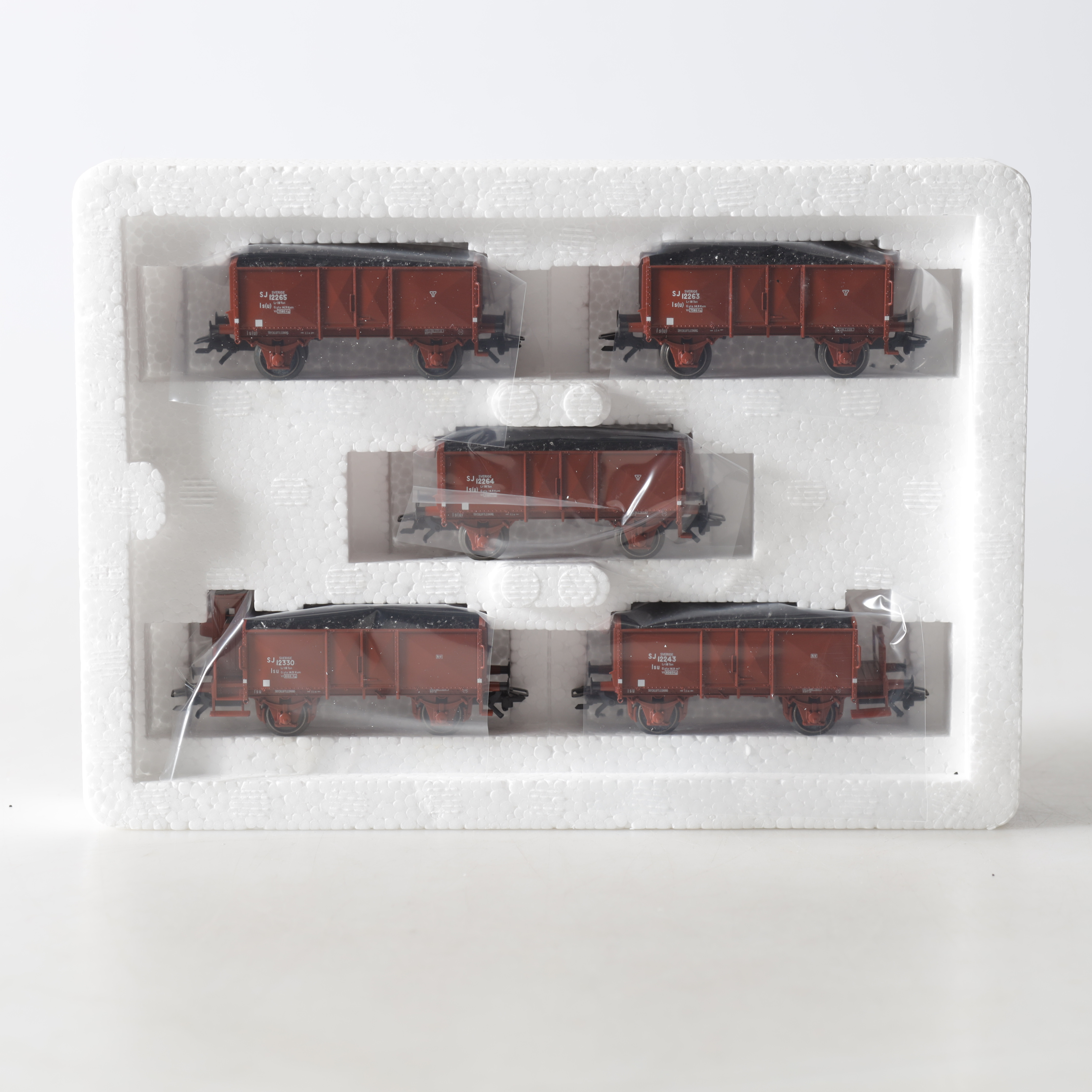 VAGNSET, 46044, H0, SJ:s kolvagnar, Märklin.