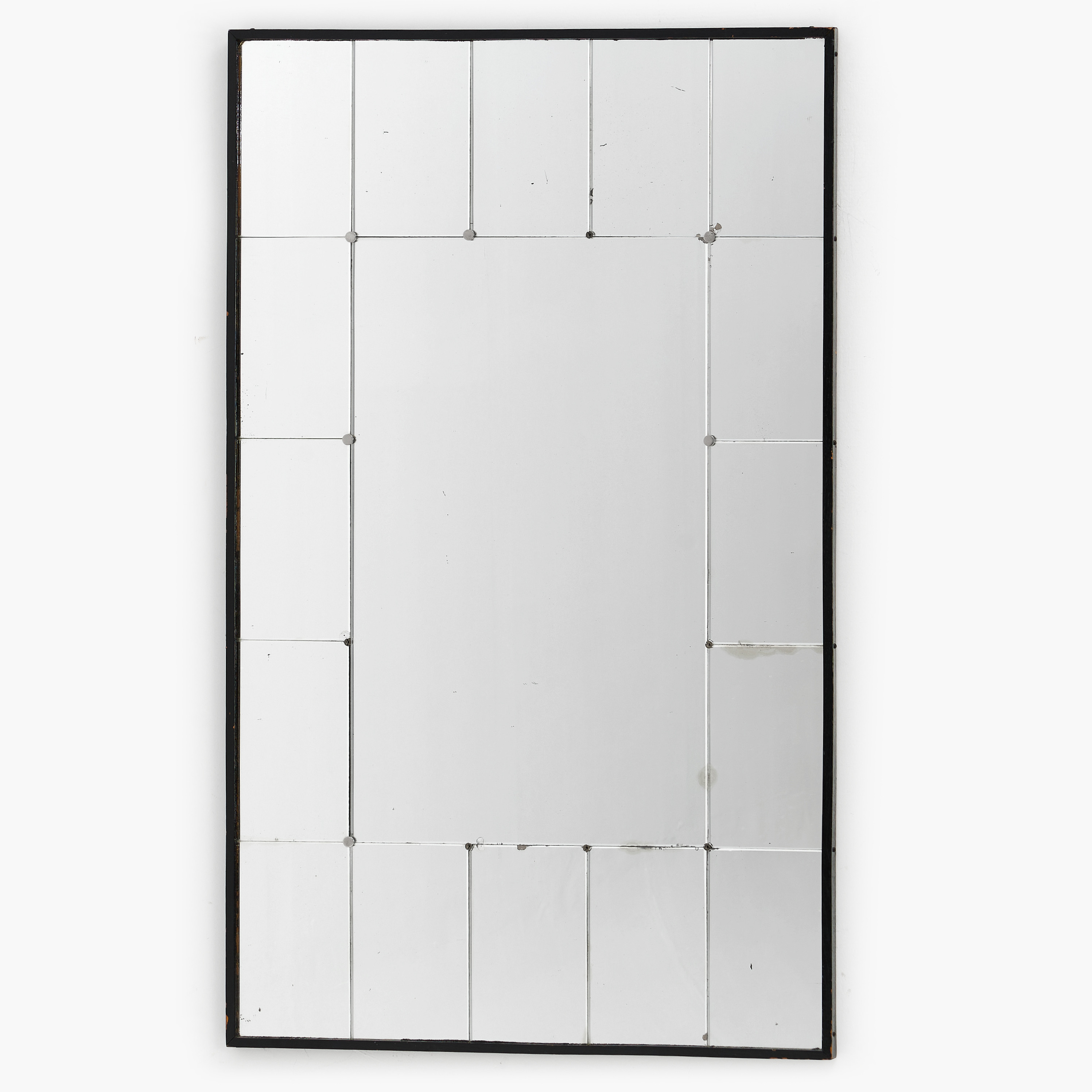SPEGEL, facettslipade glas, 1900-talets mitt. Swedish Modern.