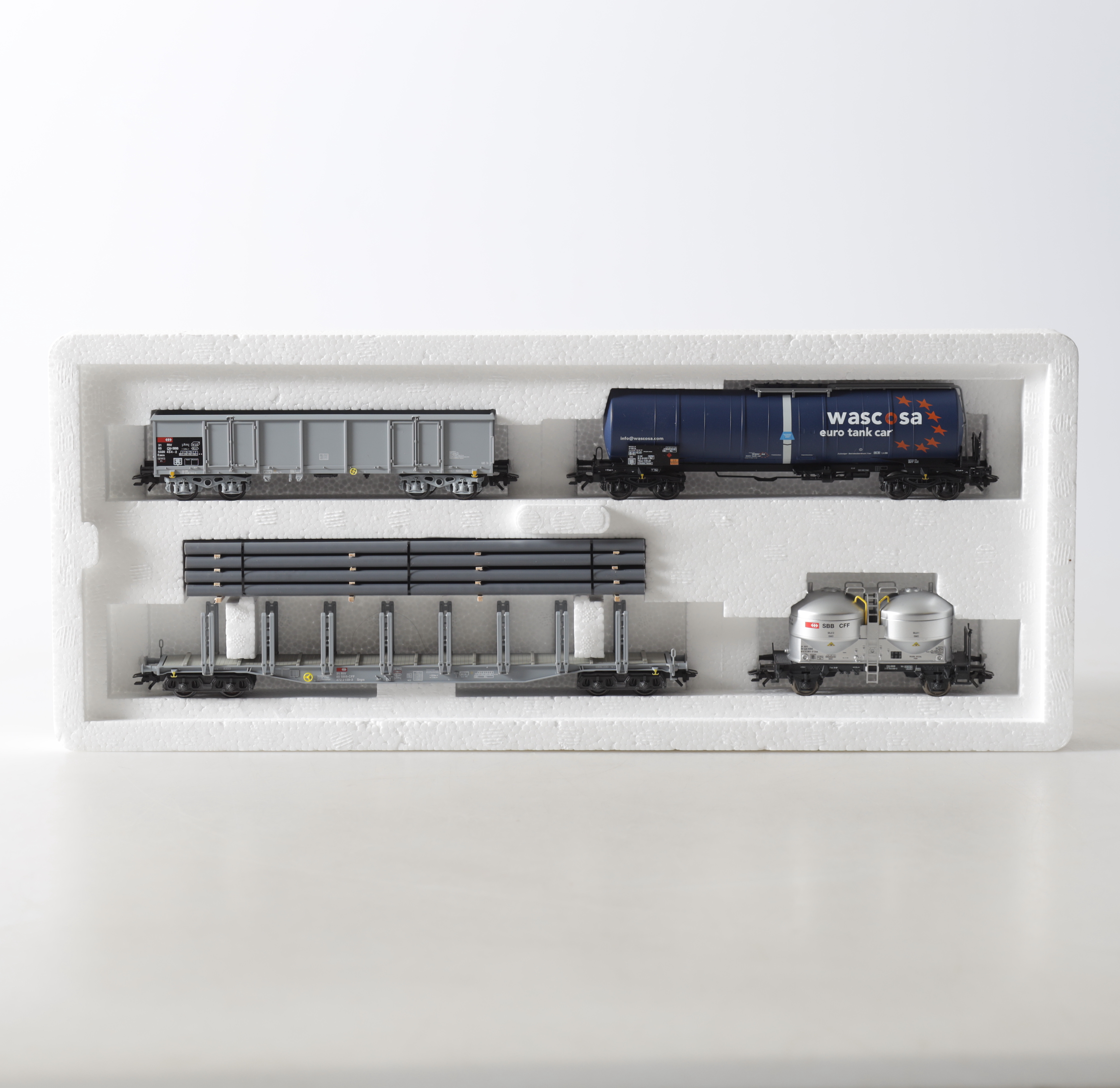 VAGNSET, 46095, H0, Godsvagnar, SBB/CFF/FFS, Märklin.