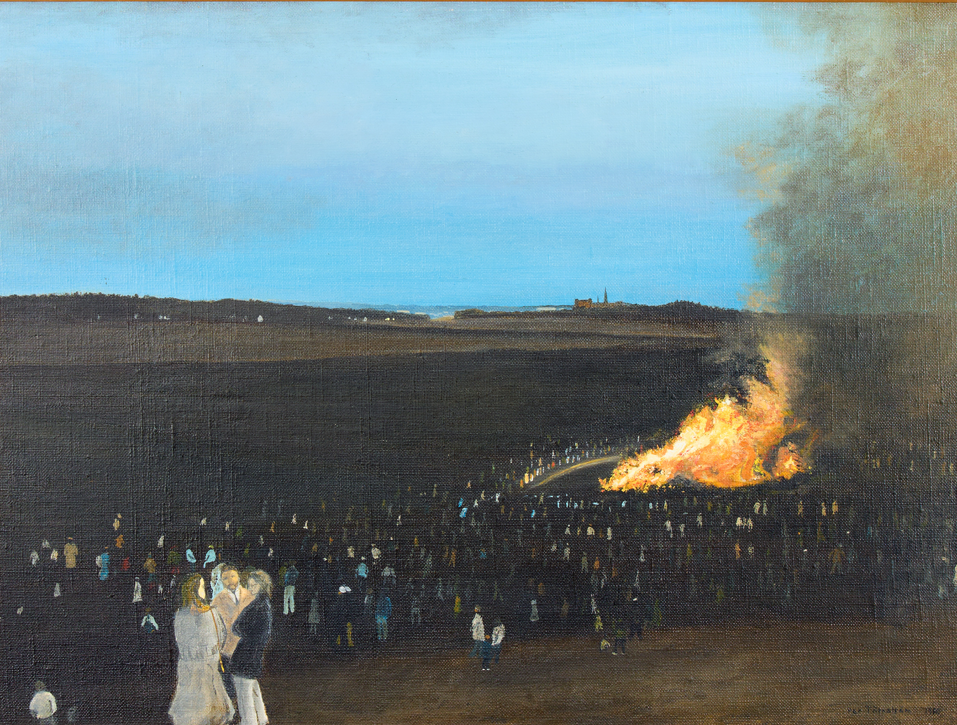 PER TÄRNSTRÖM. "Gamla Uppsala Valborgsmässoafton".