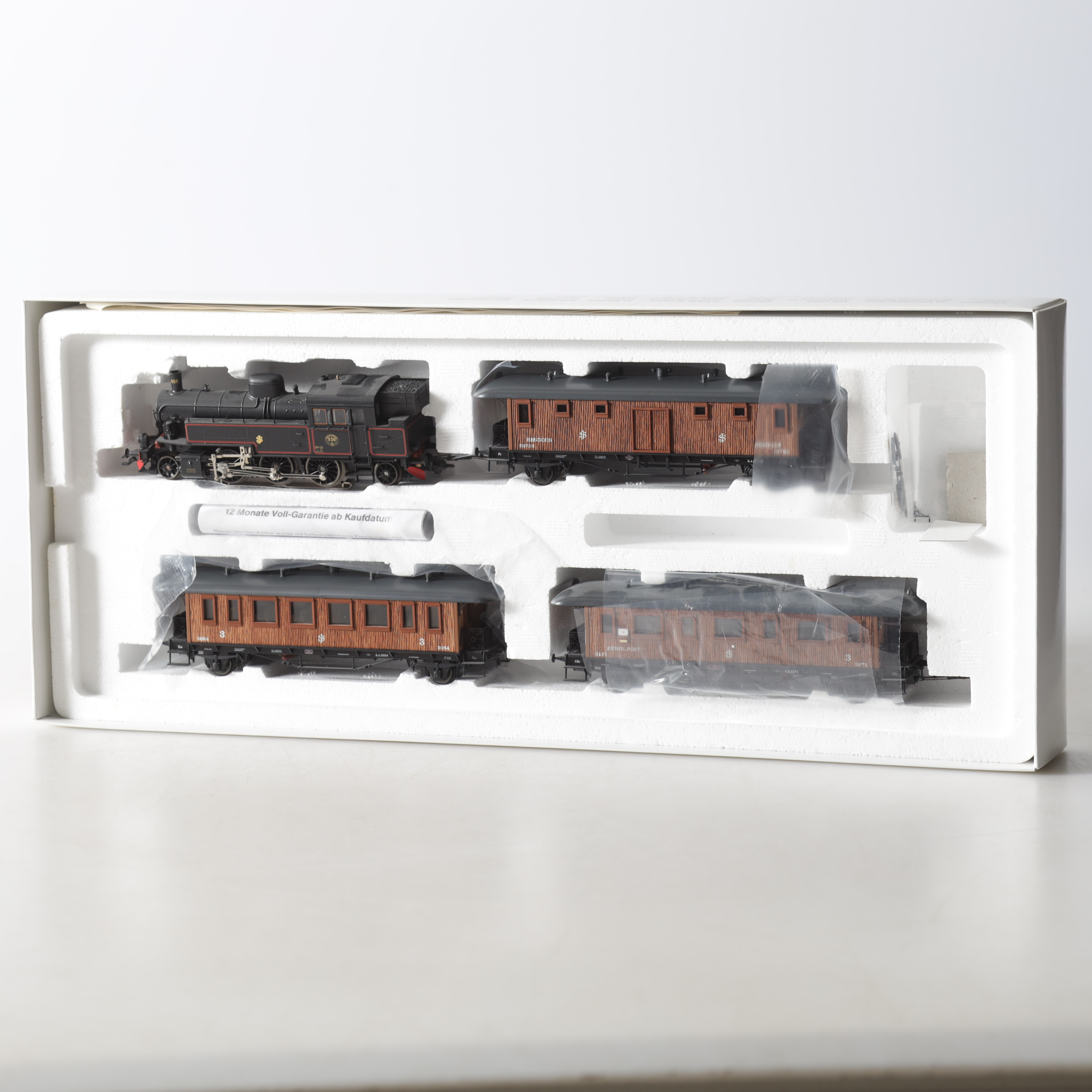 TÅGSET, 28702, H0, Jubileumståg, SJ, Märklin.