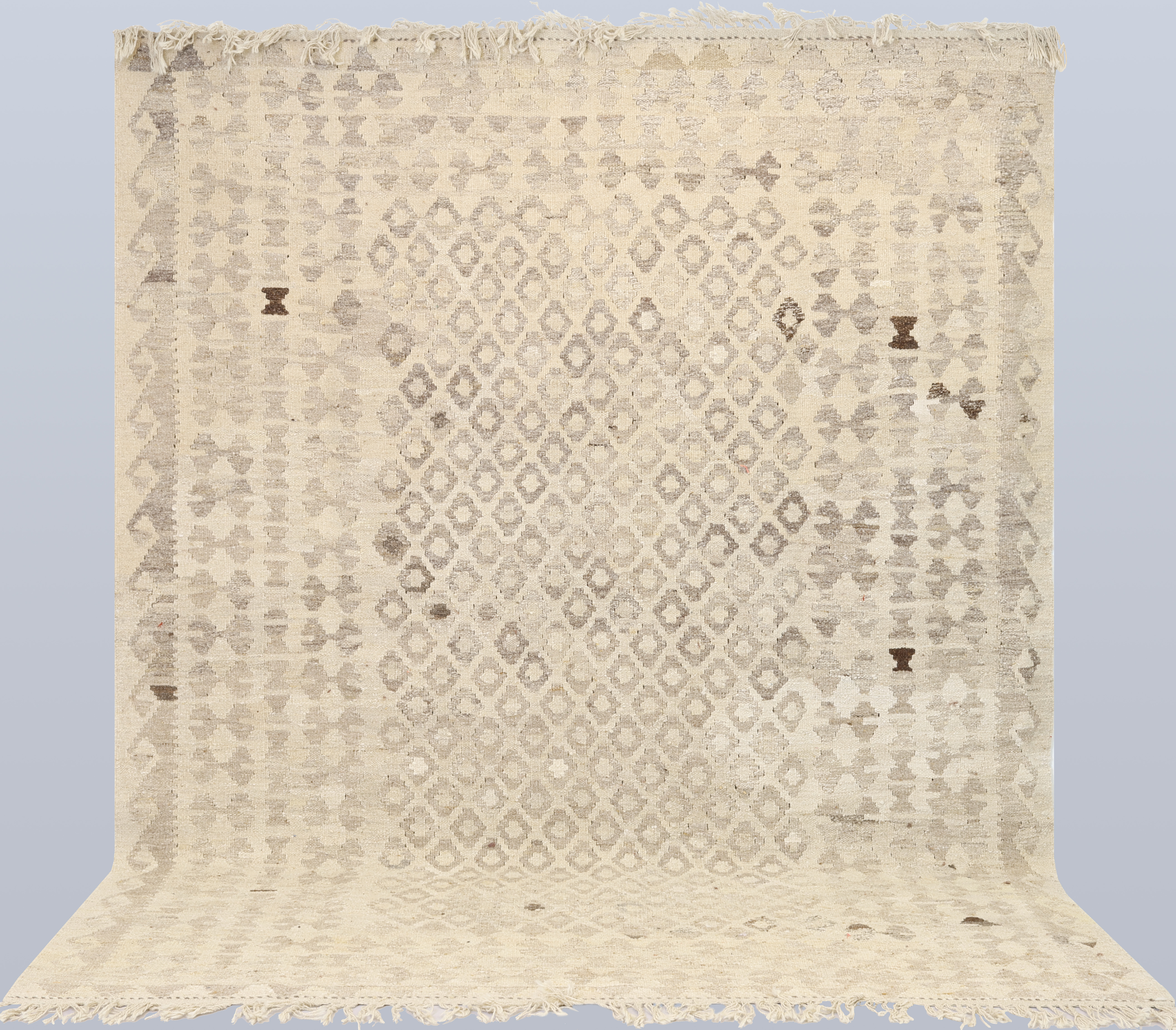 ORIENTMATTA, handvävd, kelim, naturfärger, ca 257x204 cm.