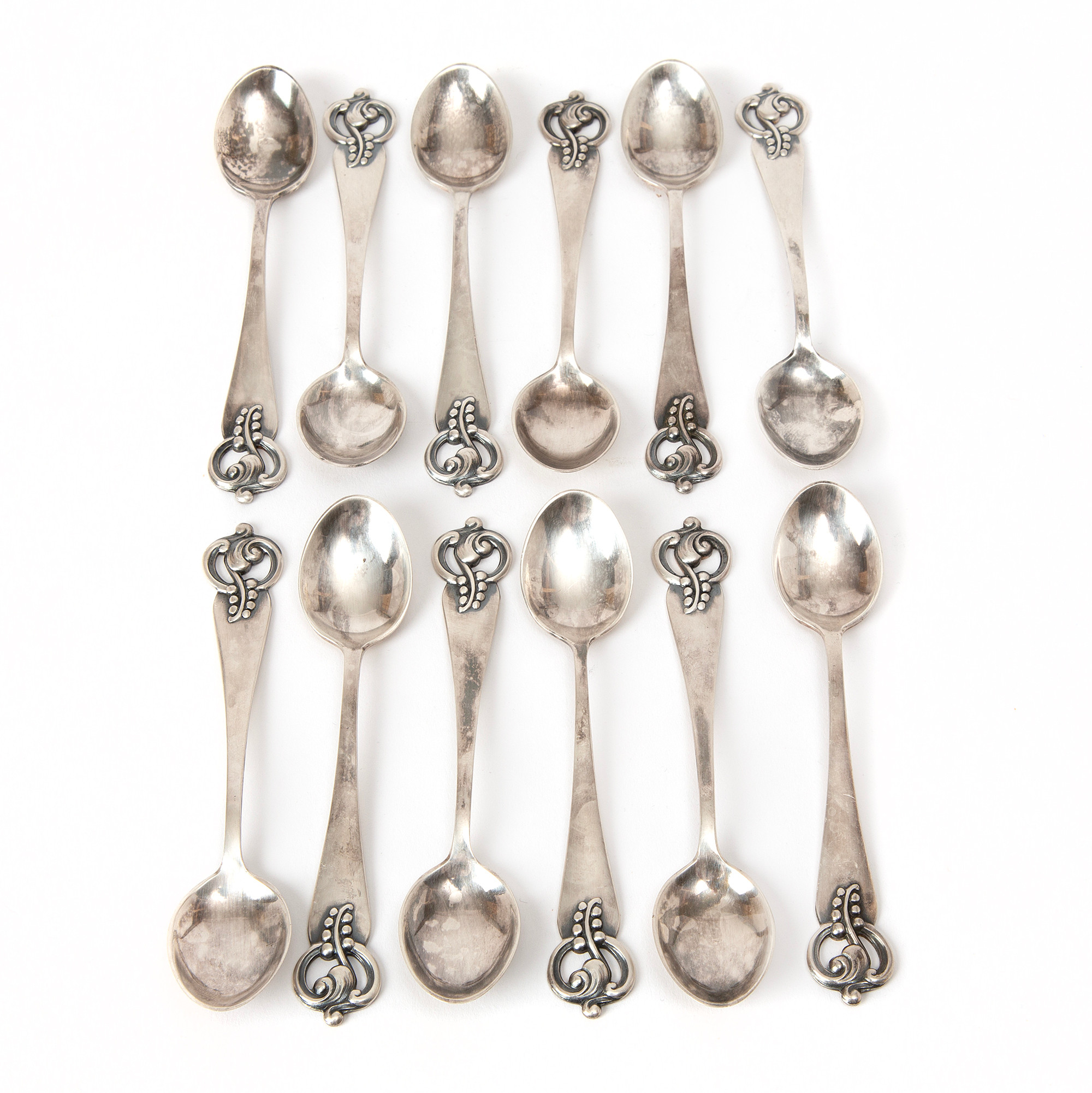 SKEDAR. 12 st, silver, GAB, 1964.