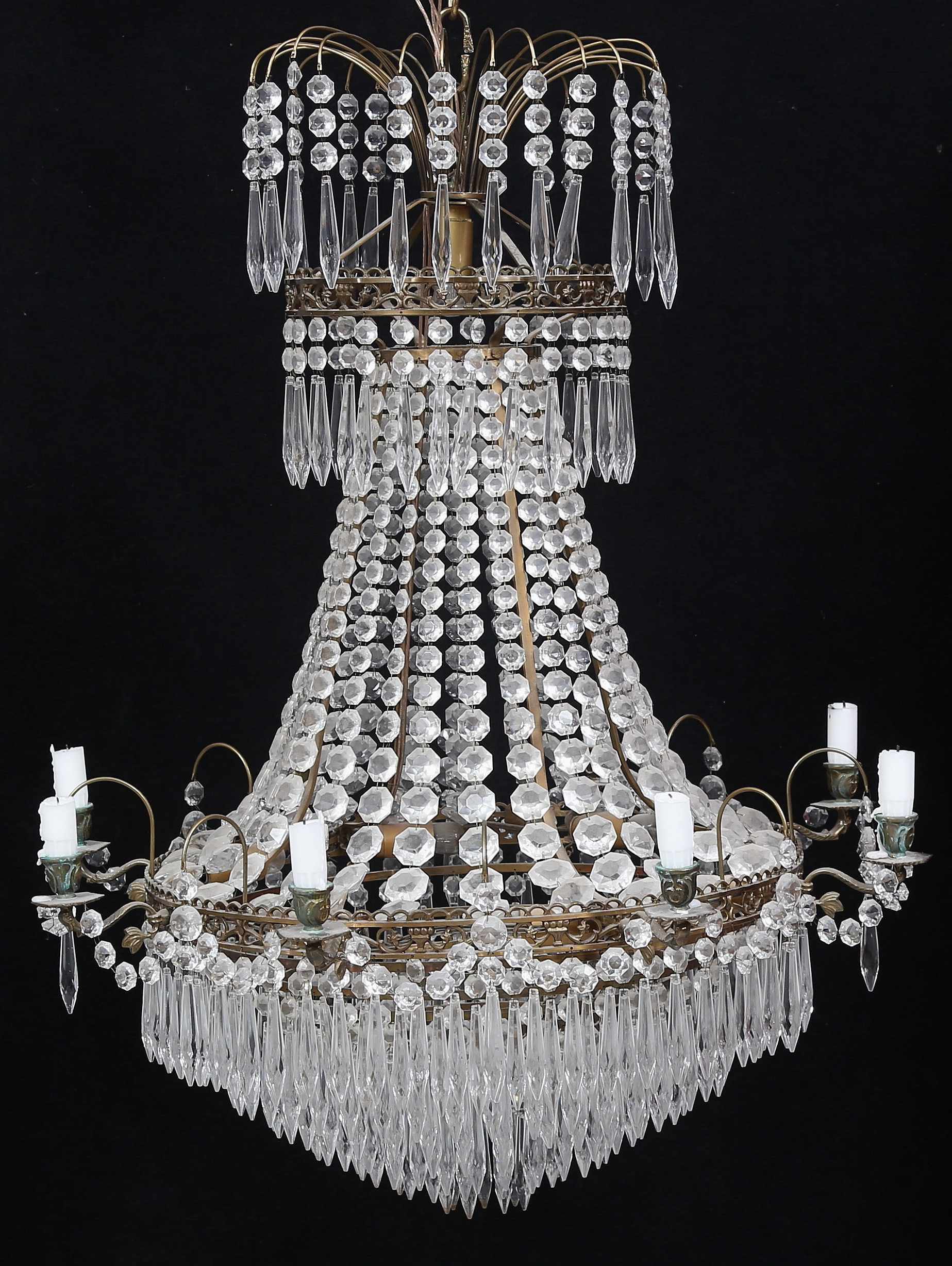 LJUSKRONA, empire-stil, 1900-tal.