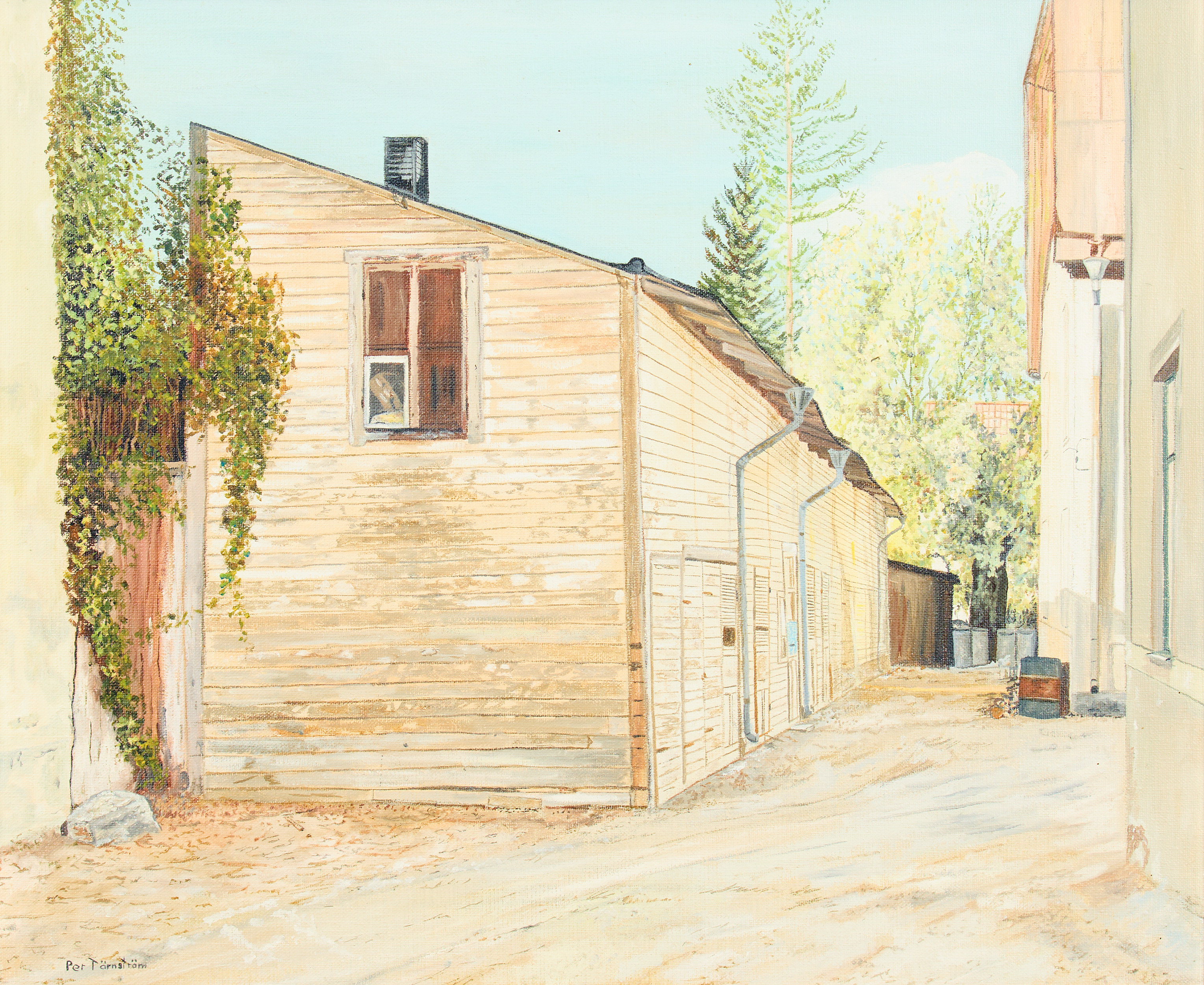 PER TÄRNSTRÖM. "Uppsala Dahlgatan 9 år 1968".