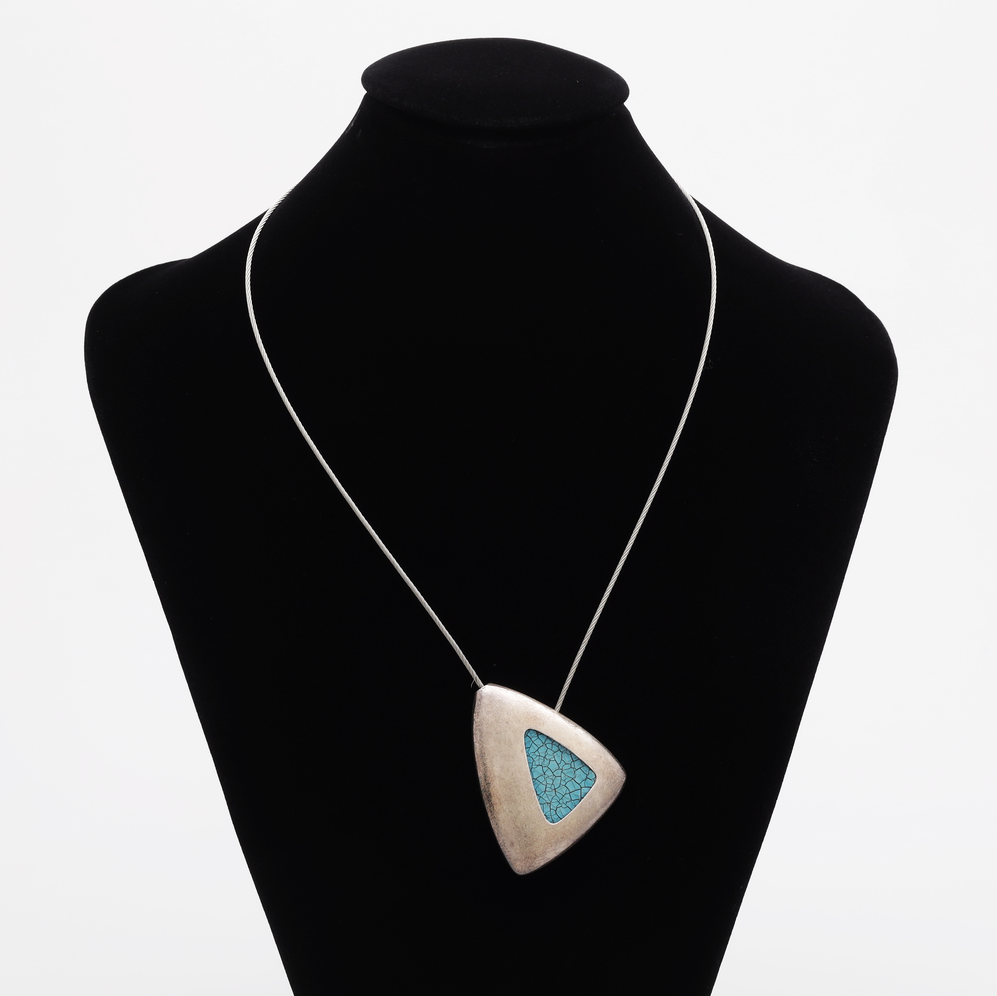 HALSBAND, silver, "Color", Lapponia, Finland, vikt ca 25 gram.
