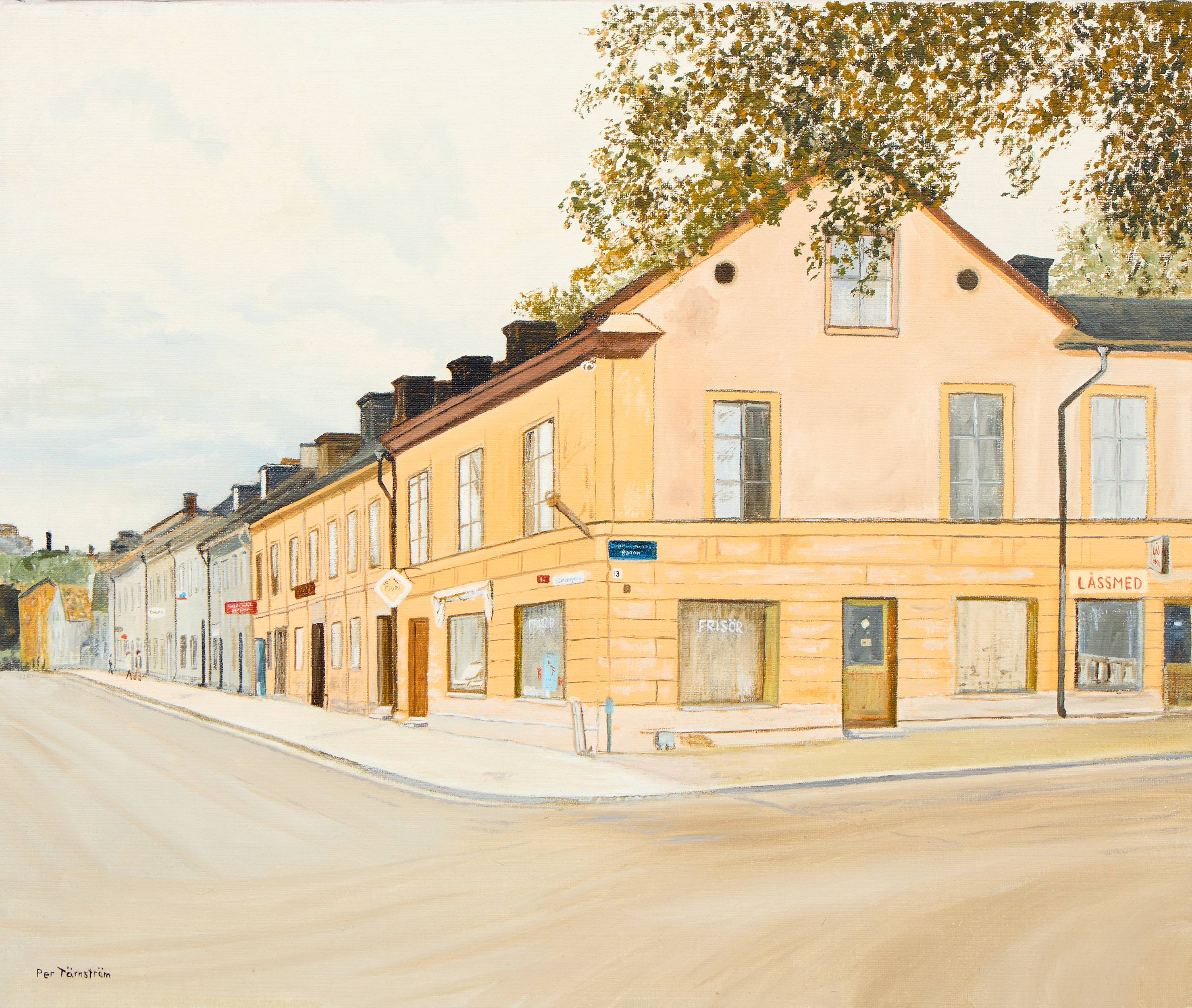 PER TÄRNSTRÖM. "Järnbrogatan-Dragarbrunnsgatan Uppsala 1967".