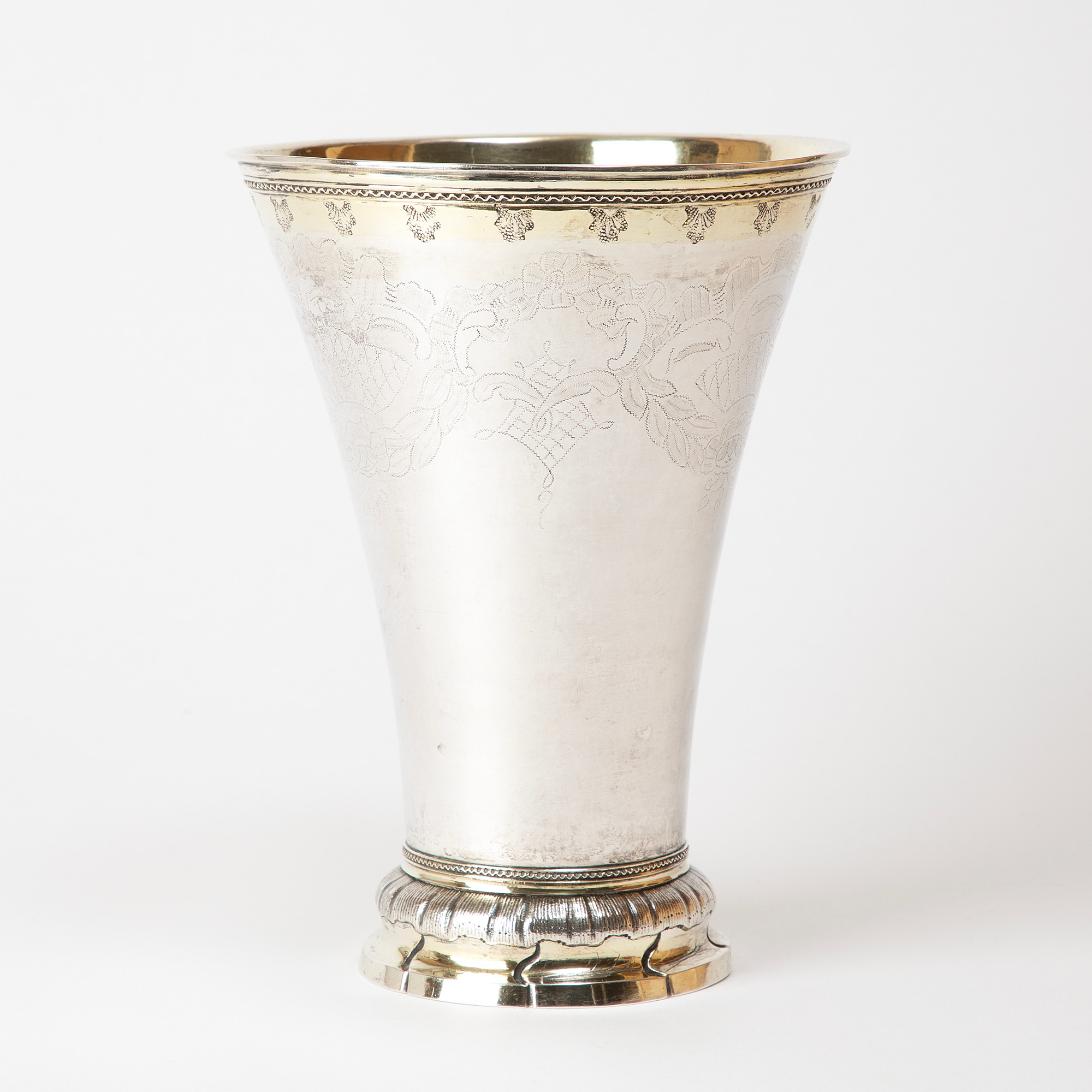 ELIAS MODIN. Bägare silver, Sundsvall, 1785.