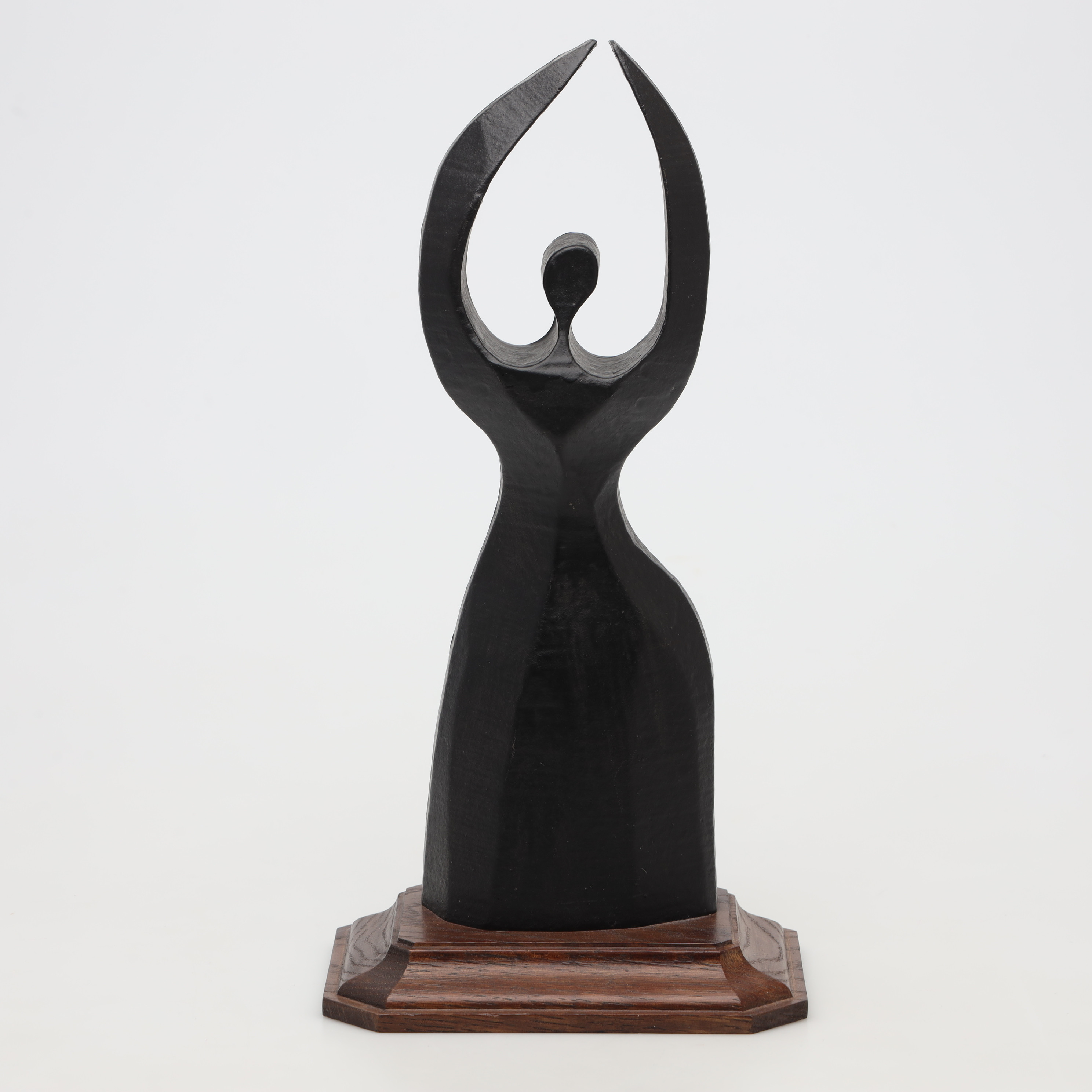 GUNNAR KANEVAD. SKULPTUR, metall, 1976.