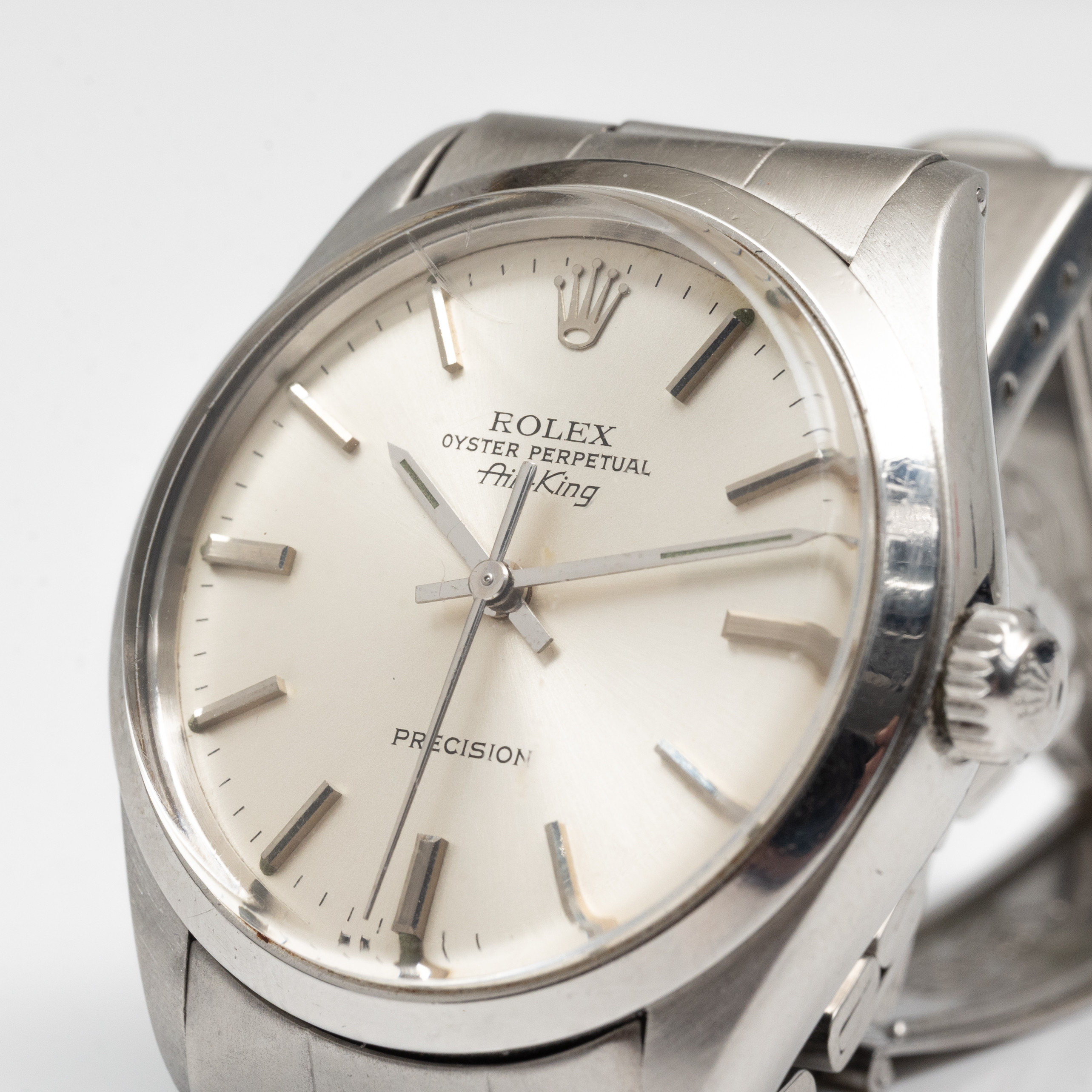 ROLEX, armbandsur, Air King, stål, 1970-tal.