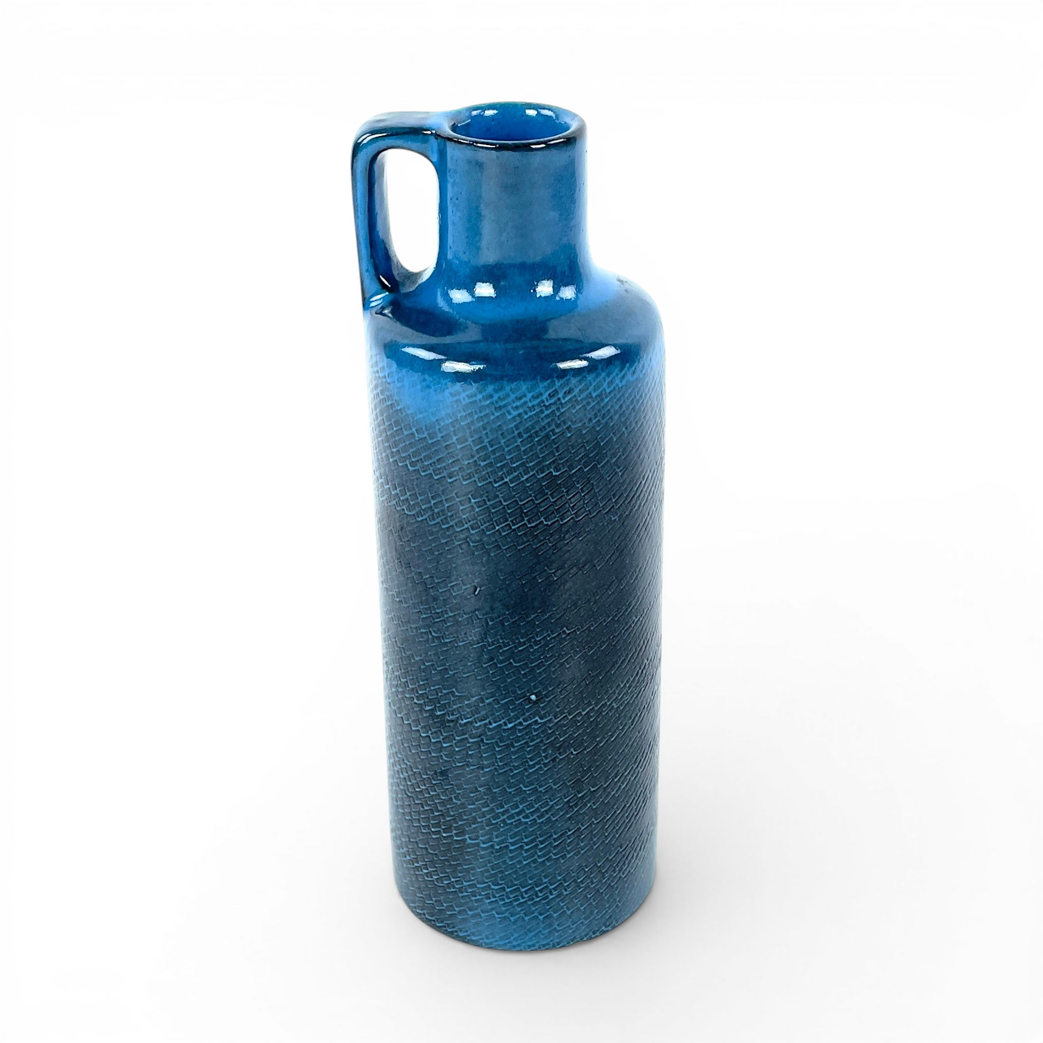 INGRID ATTERBERG. Hänkelvas, "Bris", lergods, Upsala-Ekeby, monogramsignerad.