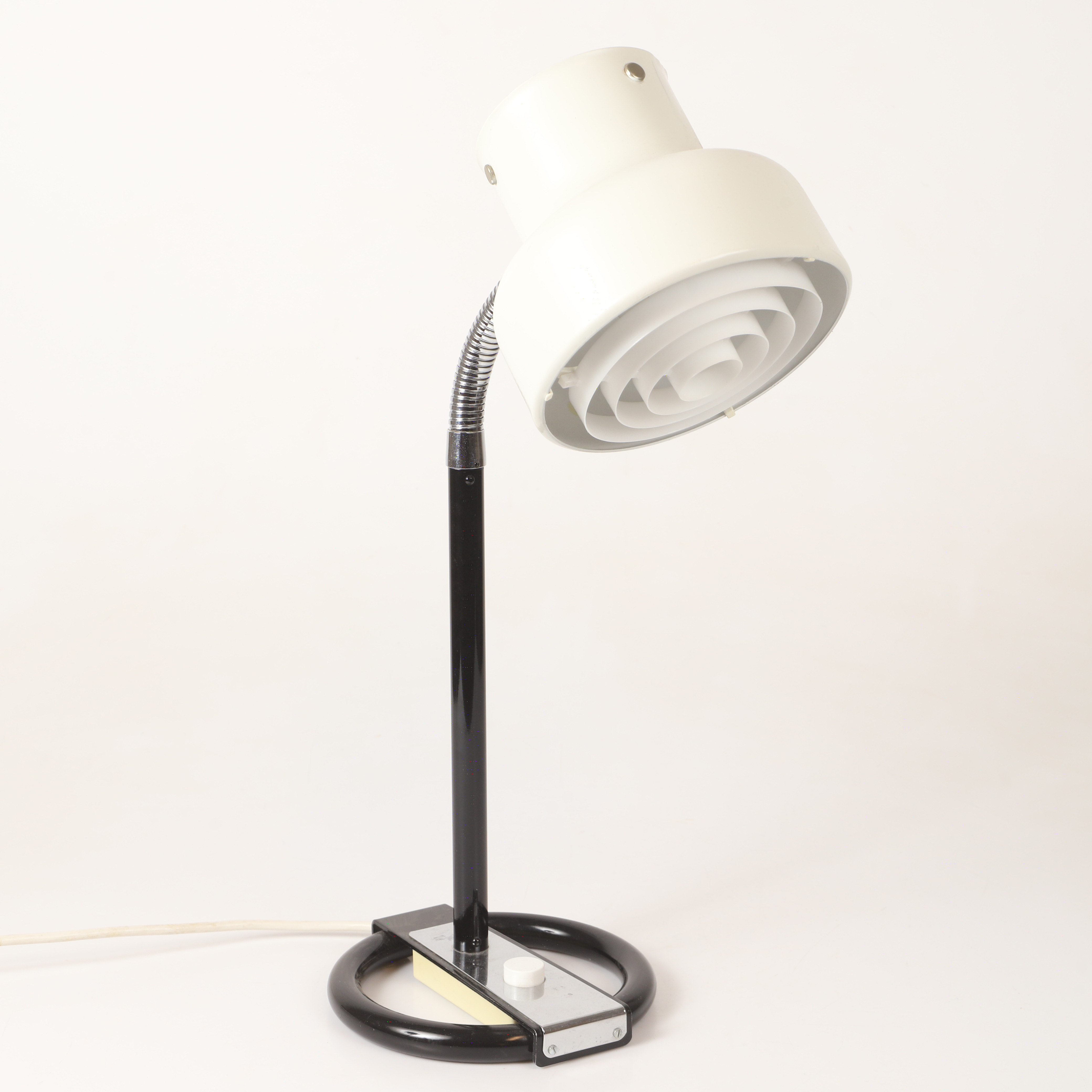 ANDERS PEHRSON. Bordslampa, "Bumling", metall, Ateljé Lyktan, Åhus.
