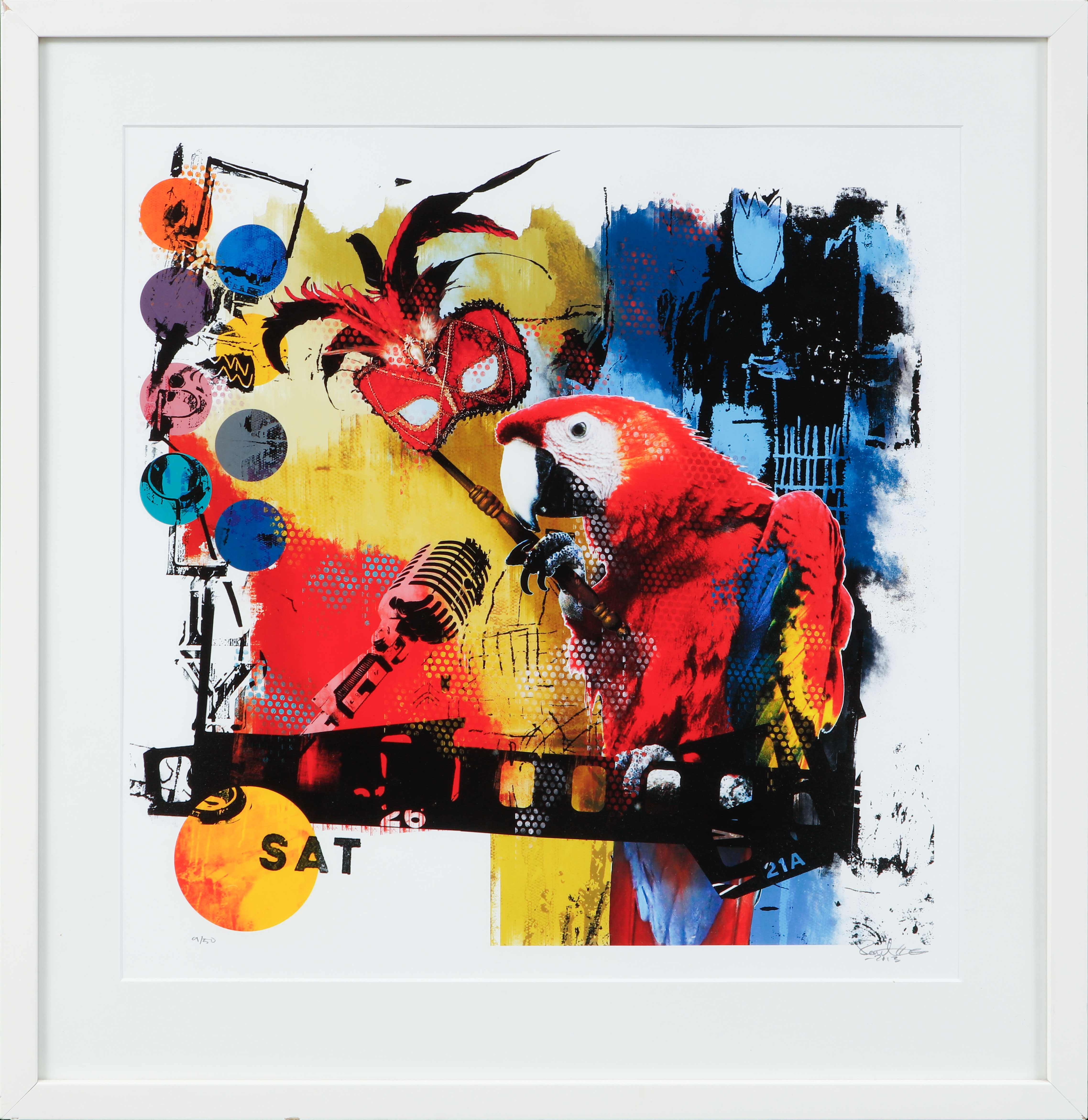 ROBERT HILMERSSON. Fine art print, signerad, numrerad 9/50 och daterad 2013.