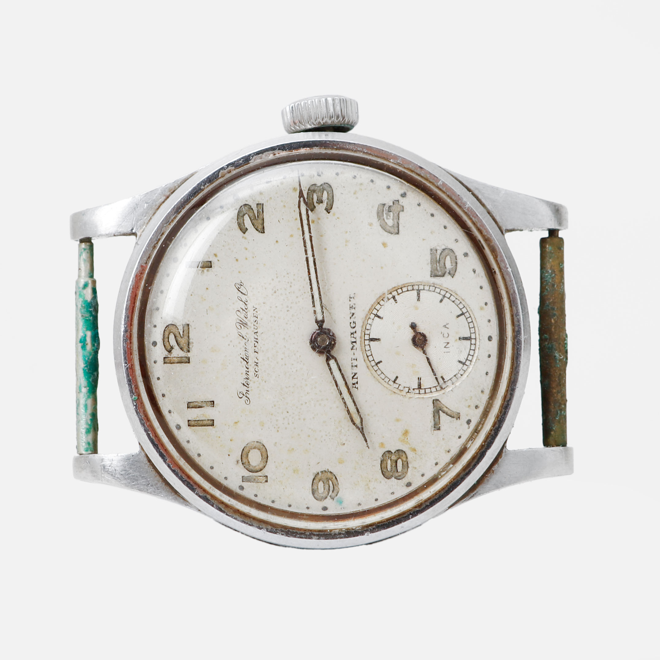 ARMBANDSUR, IWC, International Watch Company, stål, manuell, 1940-tal.