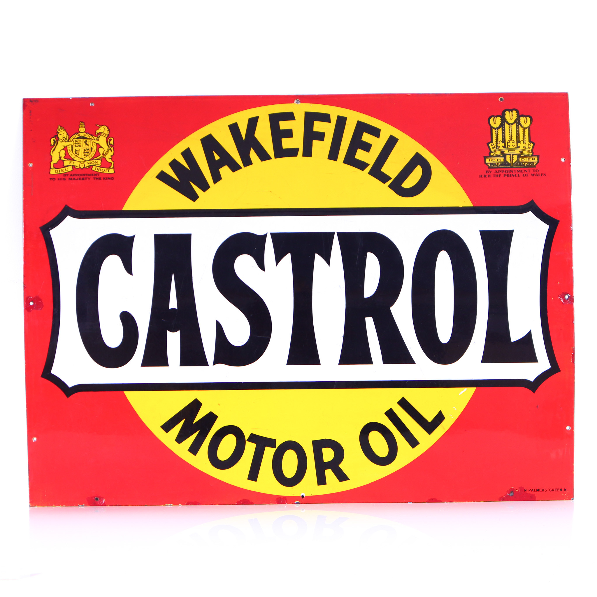 CASTROL, emaljskylt, 1920/40-tal.